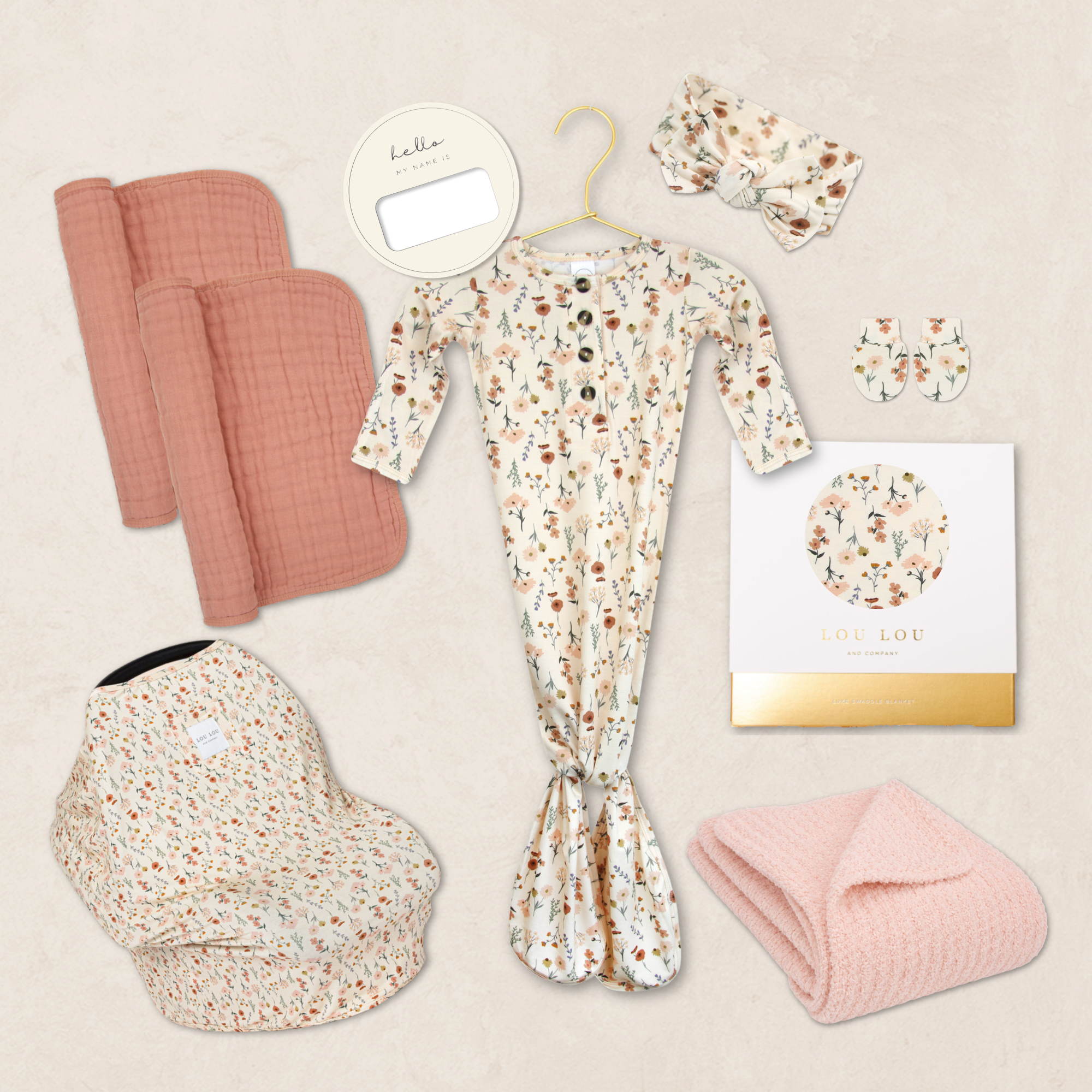 Welcome Baby Home Gift Bundle: Rachel