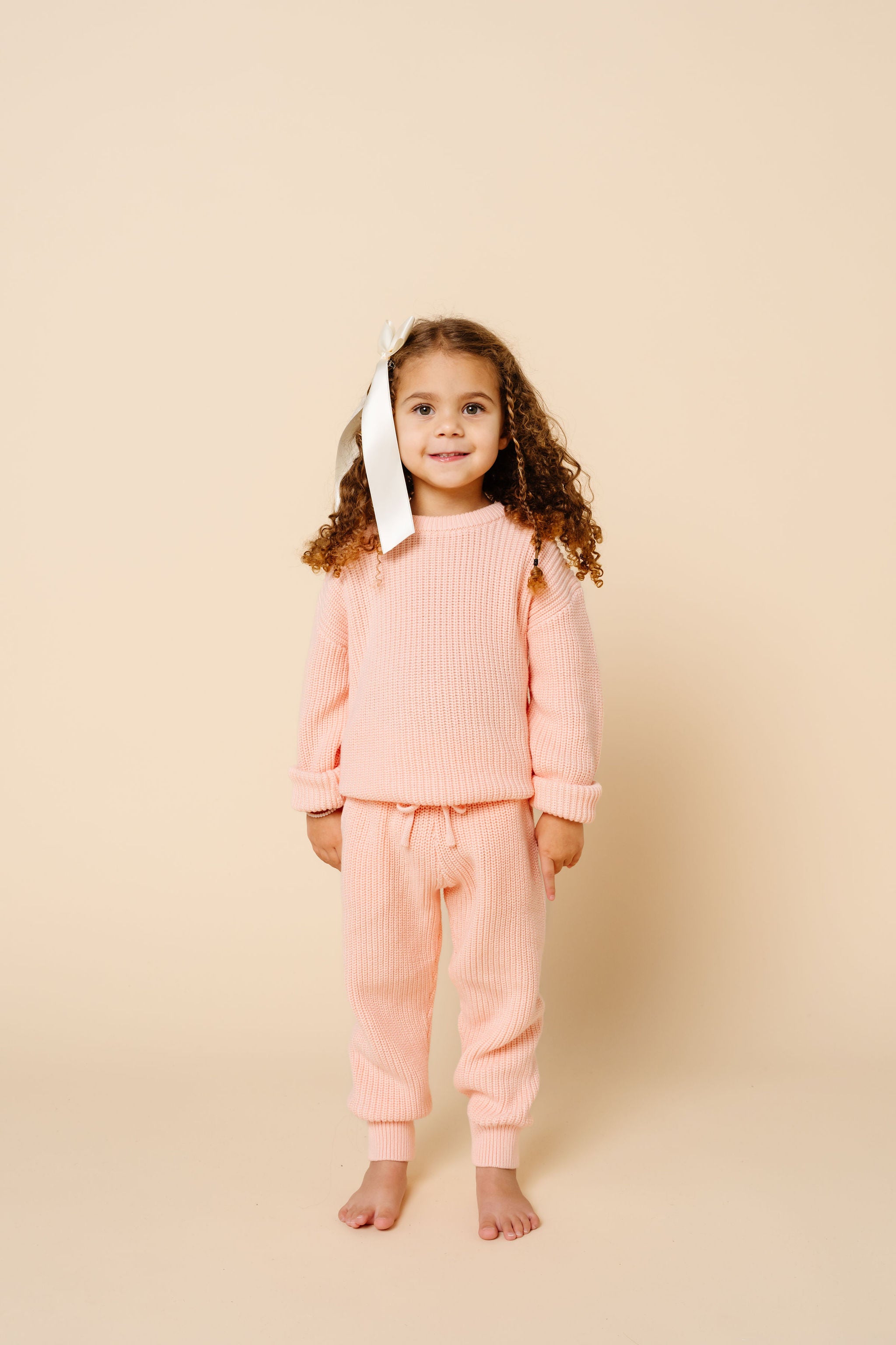 Knit Chunky Sweater - Ballet