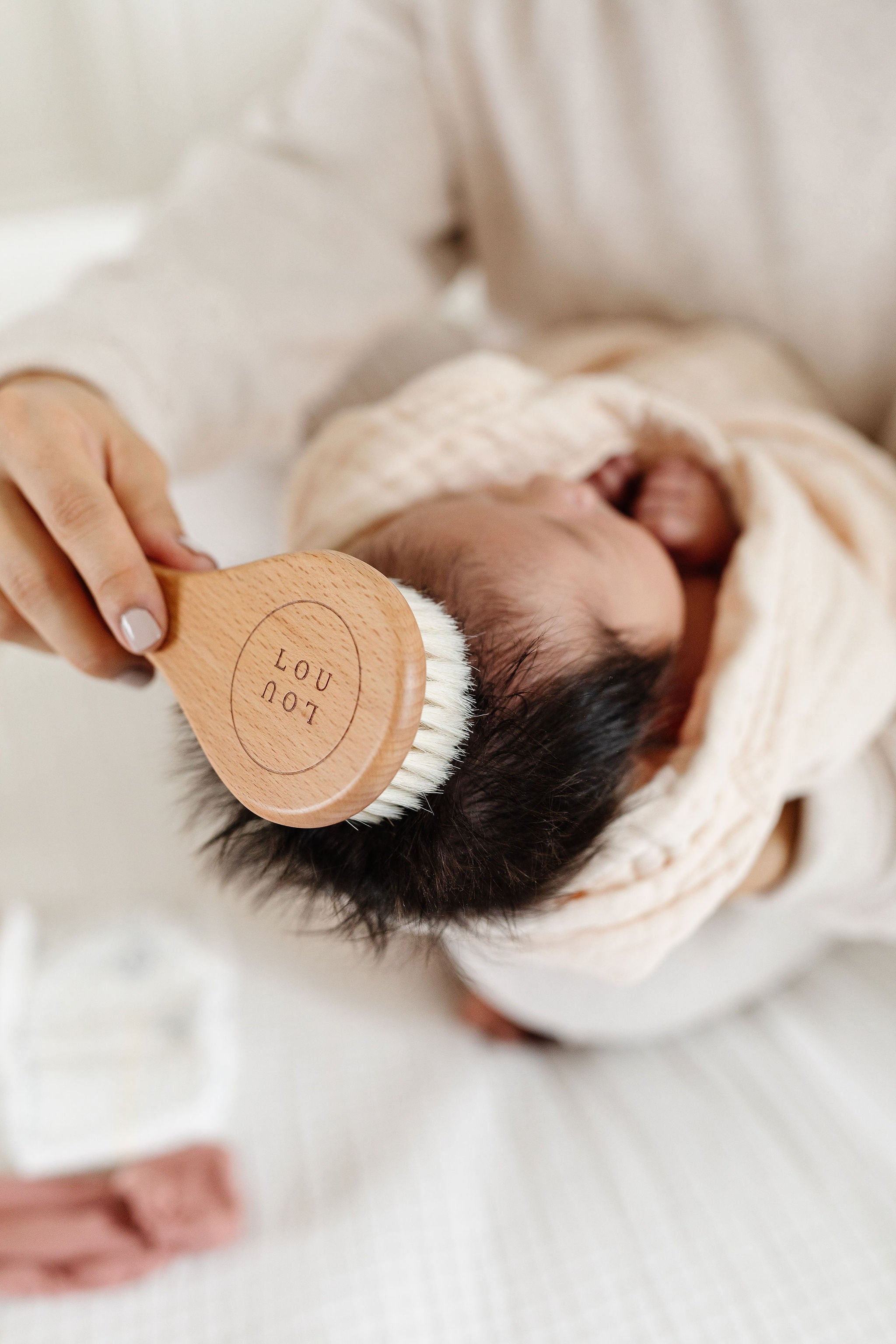 Bath - Baby/Toddler Hooded Towel - Cream