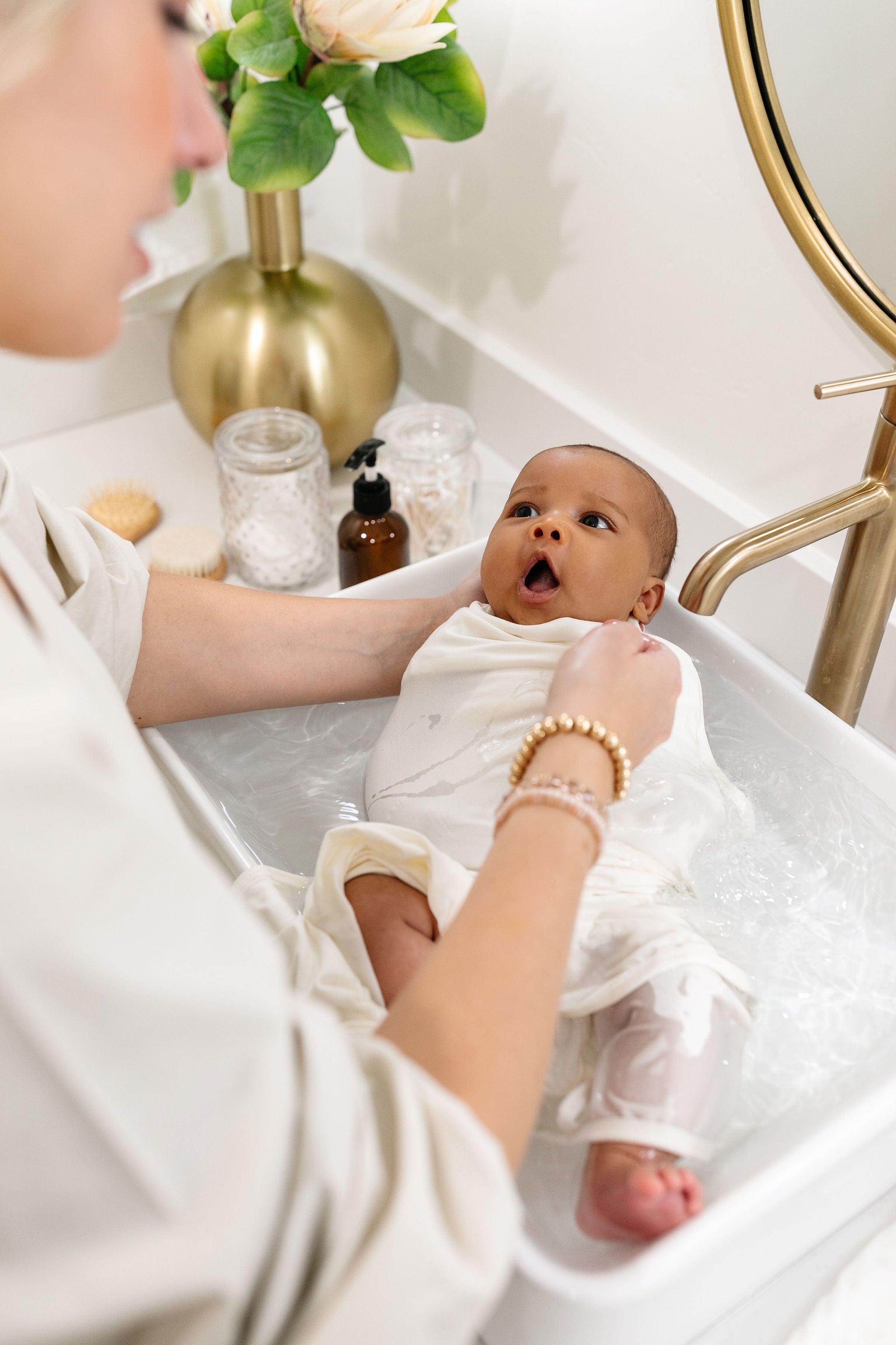 Bath Baby Bundle - White