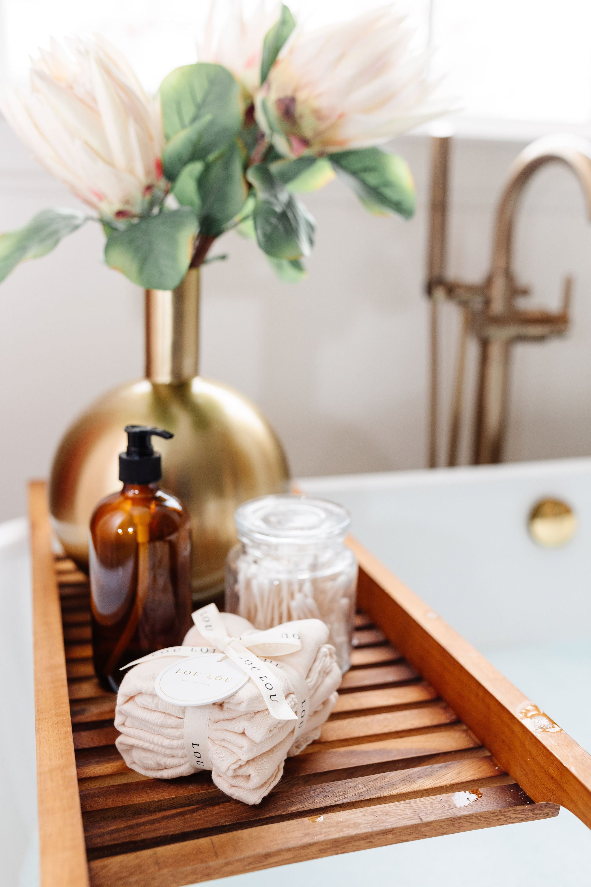 Bath Baby Bundle - Cream