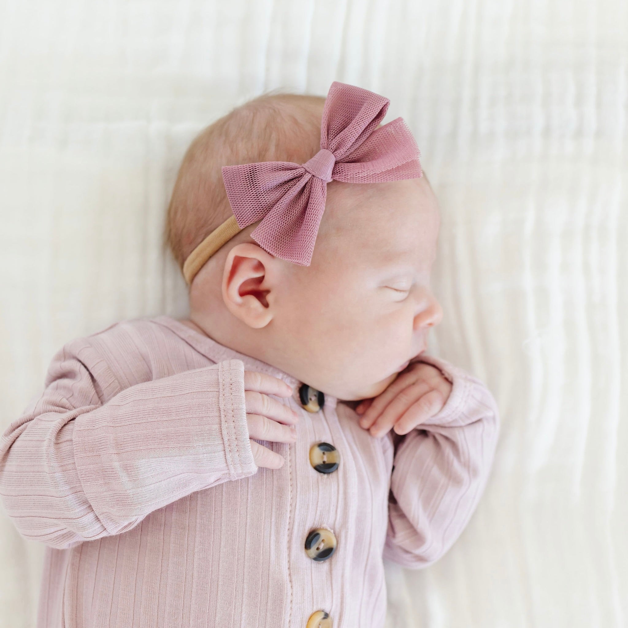 Tulle Bow 3 Pack: Iris