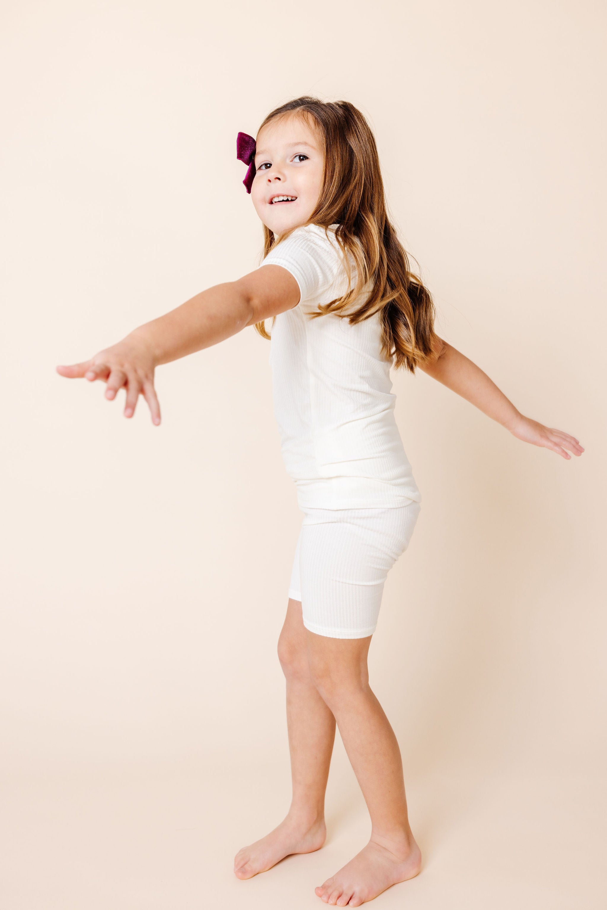 Wren Ribbed Shortie Set