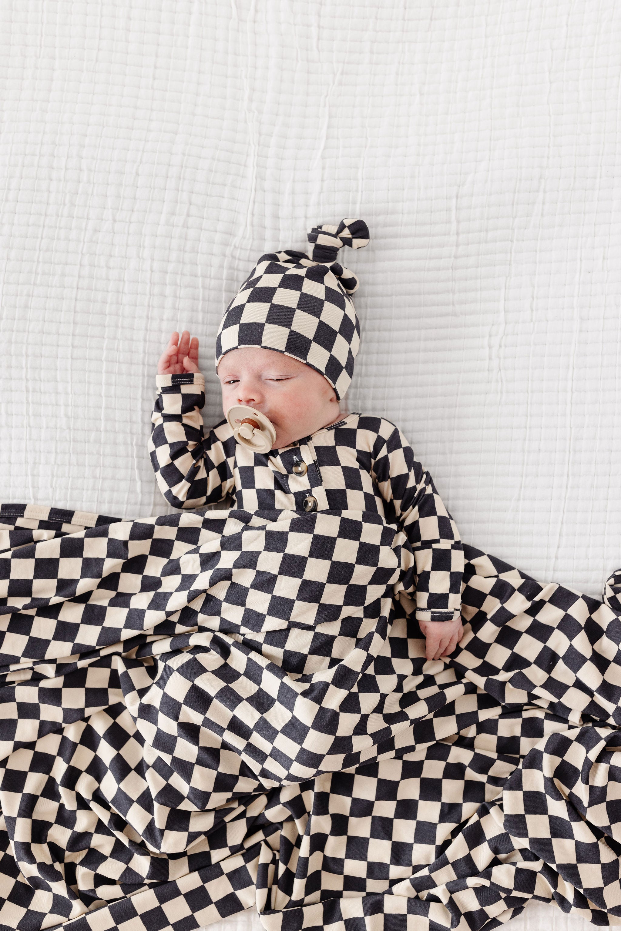 Gibson Newborn Hat Bundle (Top + Bottom)