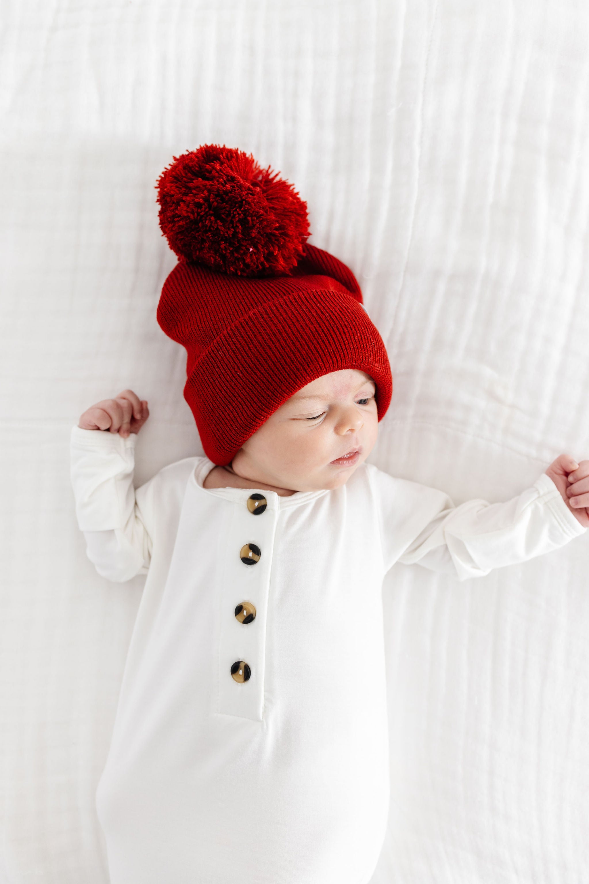 Beanie - Brick Red