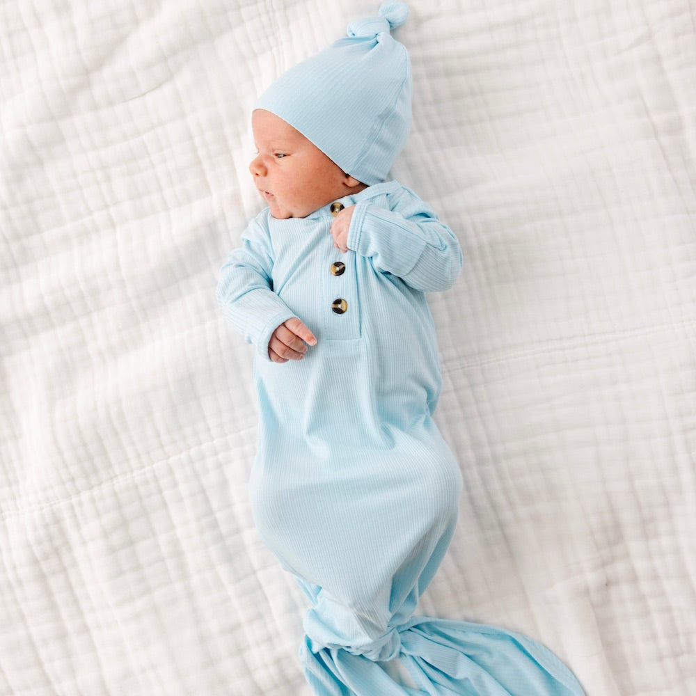 Oliver Ribbed Knotted Gown