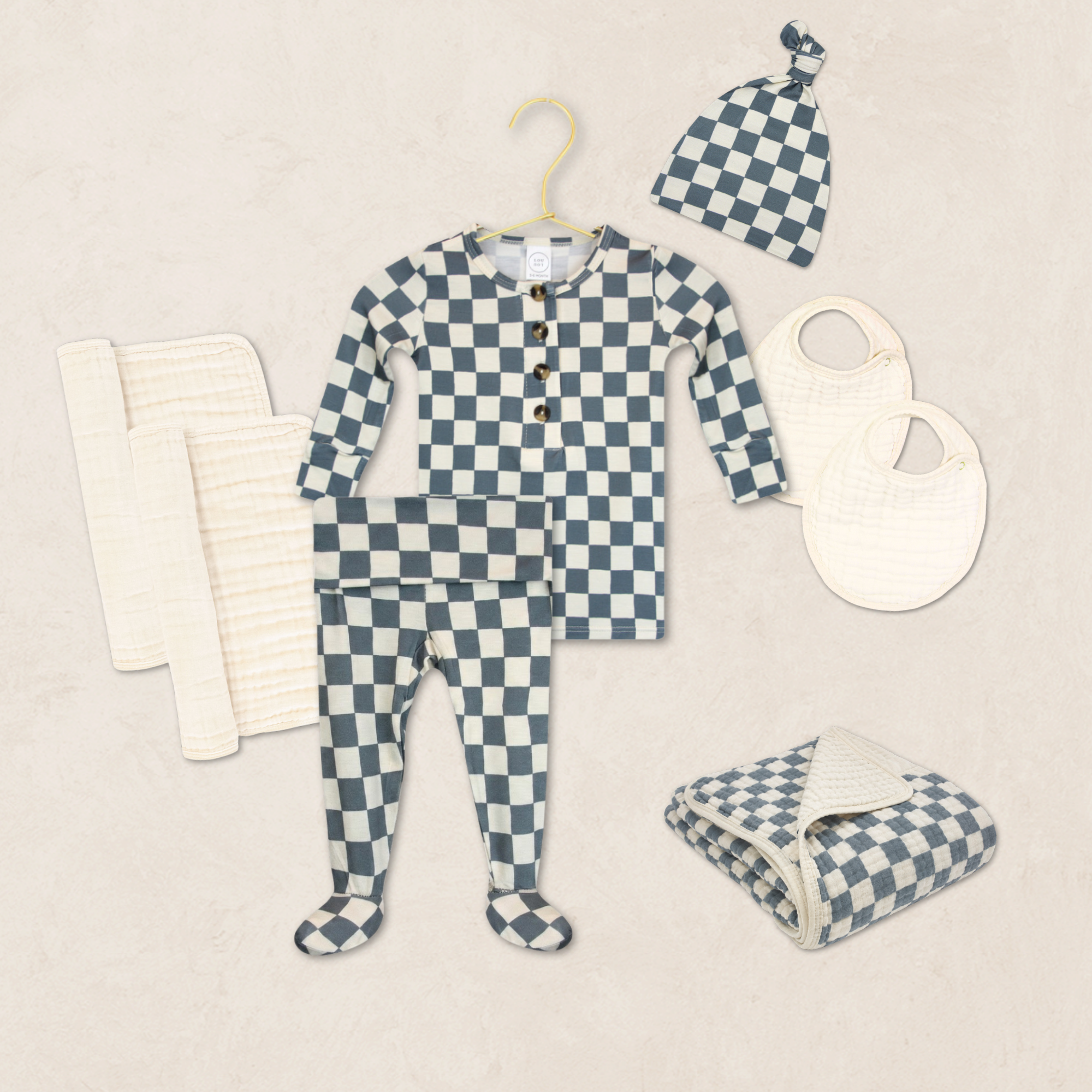 Cloud Muslin Gift Bundle: Miles