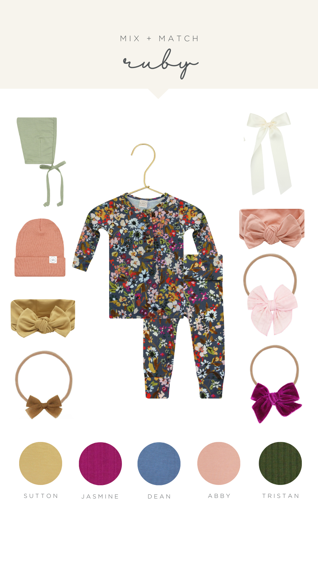 Ruby Newborn Headband Bundle