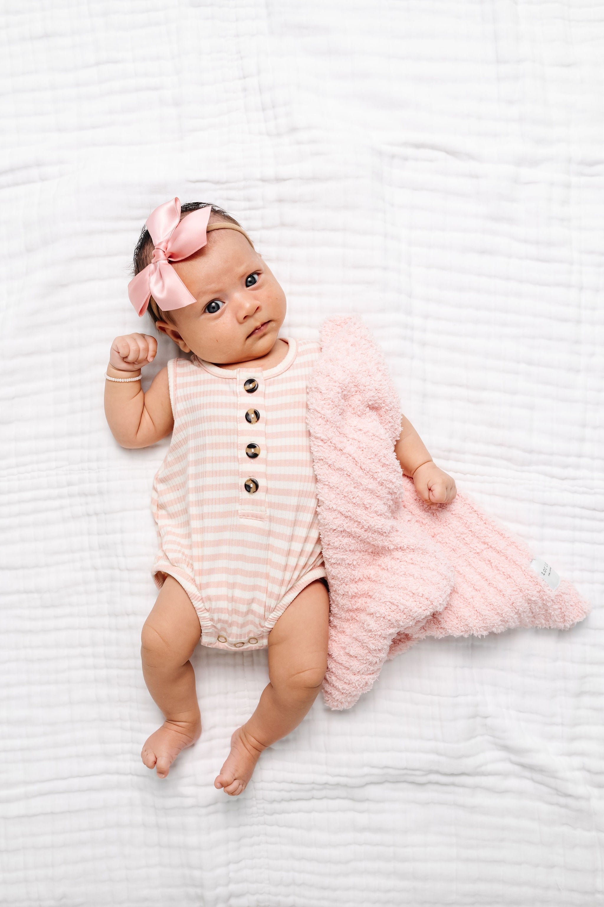 Satin Bow 3 Pack: Chocolate Headbands