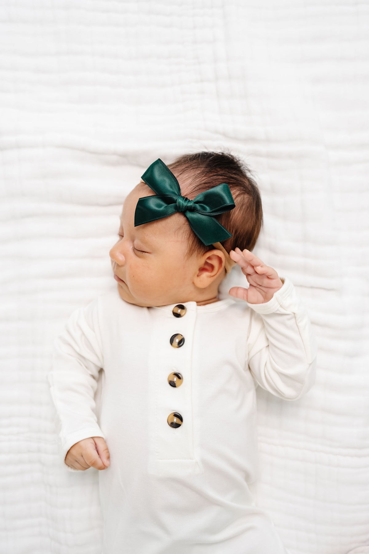 Satin Bow 3 Pack: Ruby