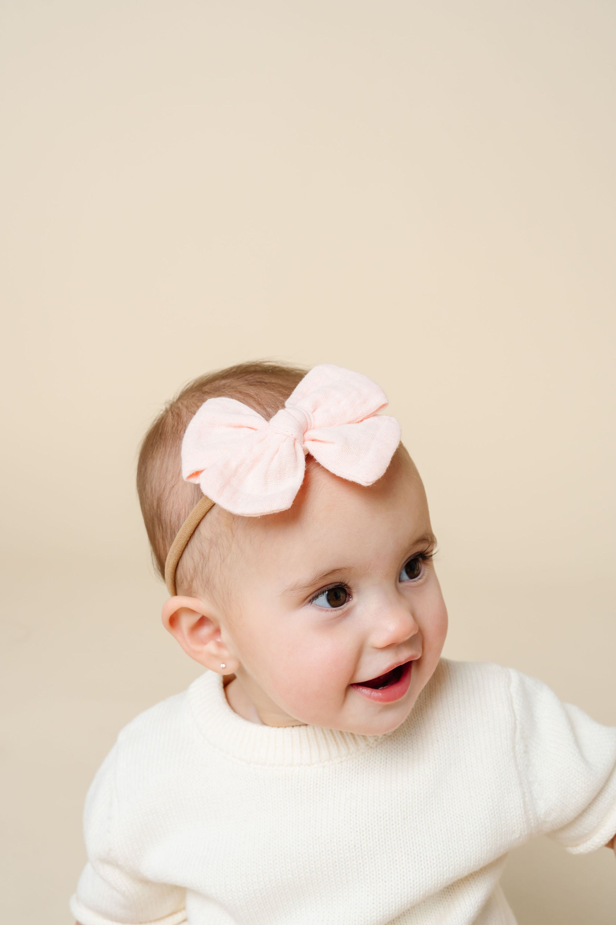 Adventure Bow - Blush Headband