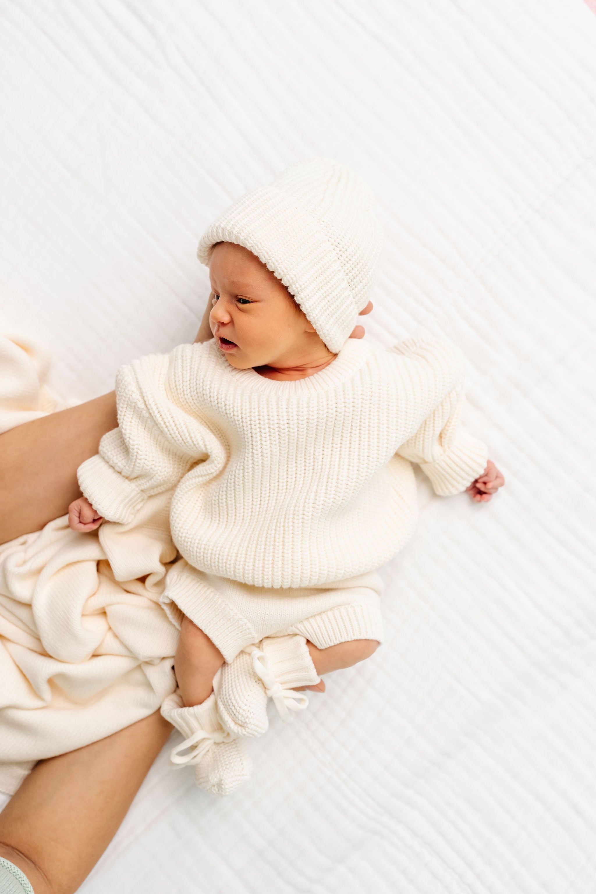 Heirloom Knit Gift Bundle: Ivory