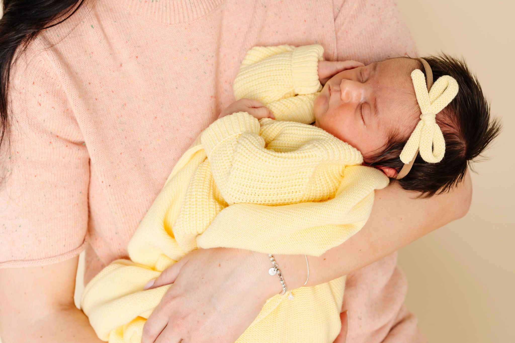 Knit Blanket - Butter Yellow