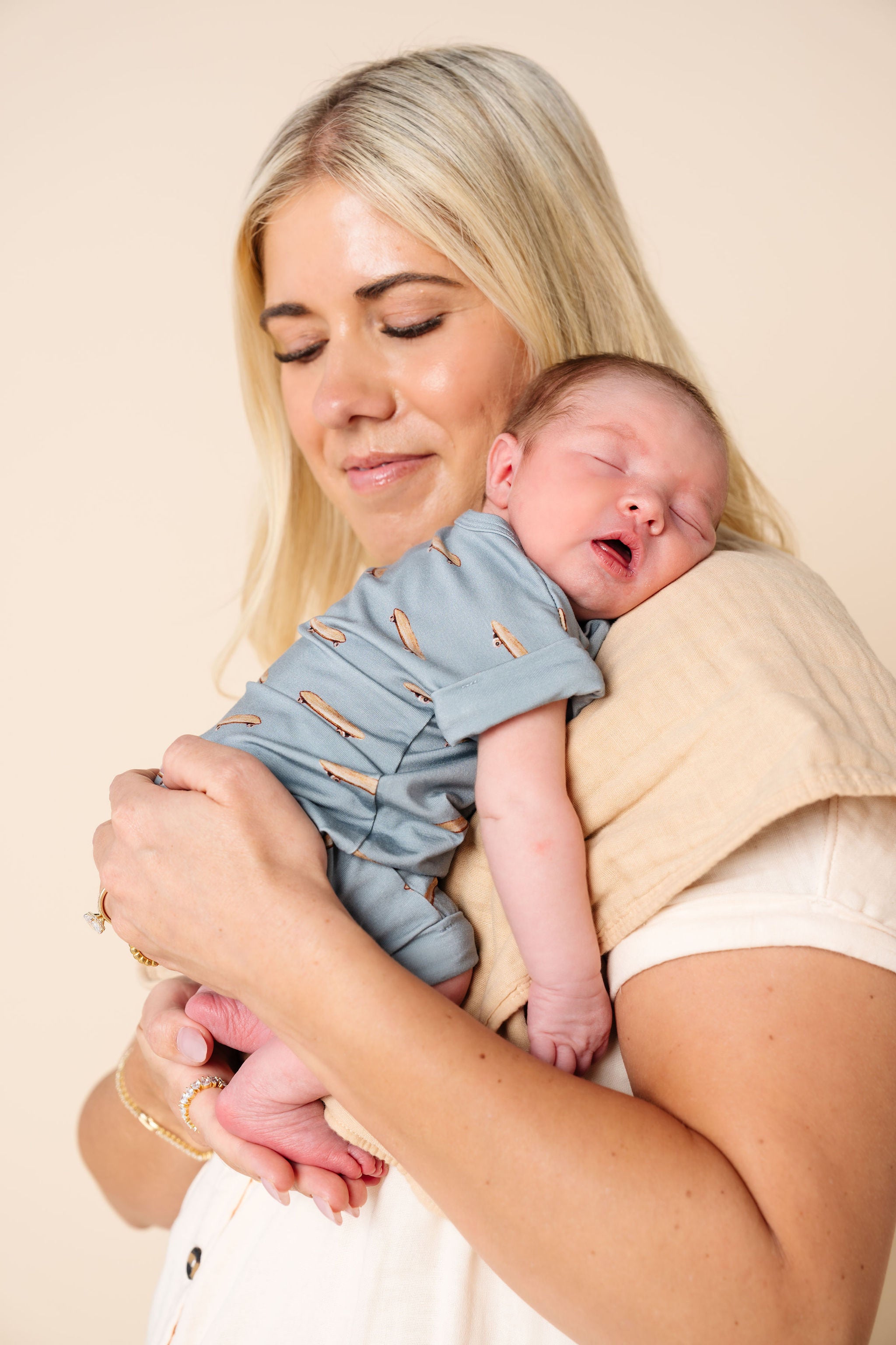 Cloud Muslin™ Burp Cloth 2 Pack - Tan