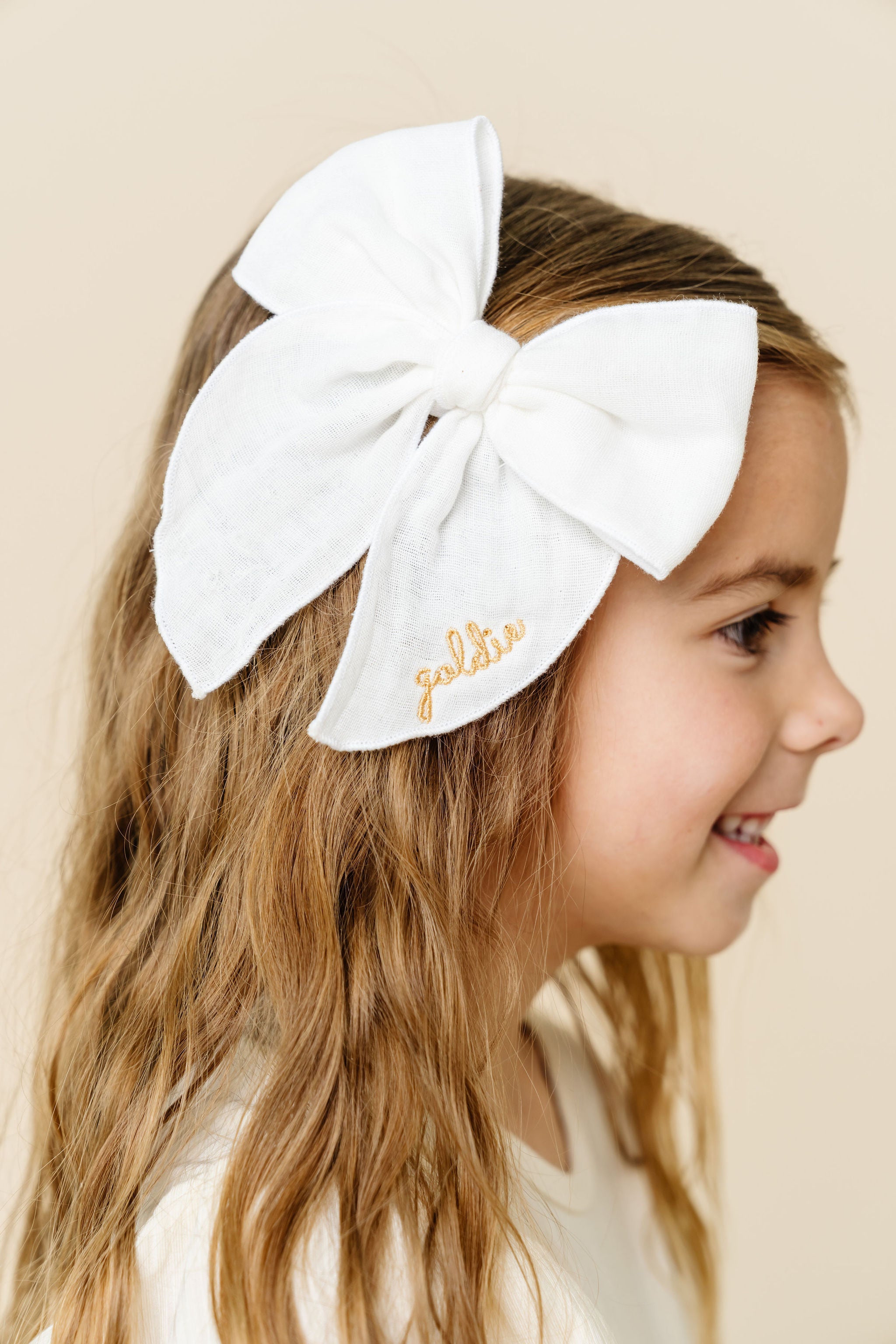 Heirloom Bow - Wisteria Corduroy Clip
