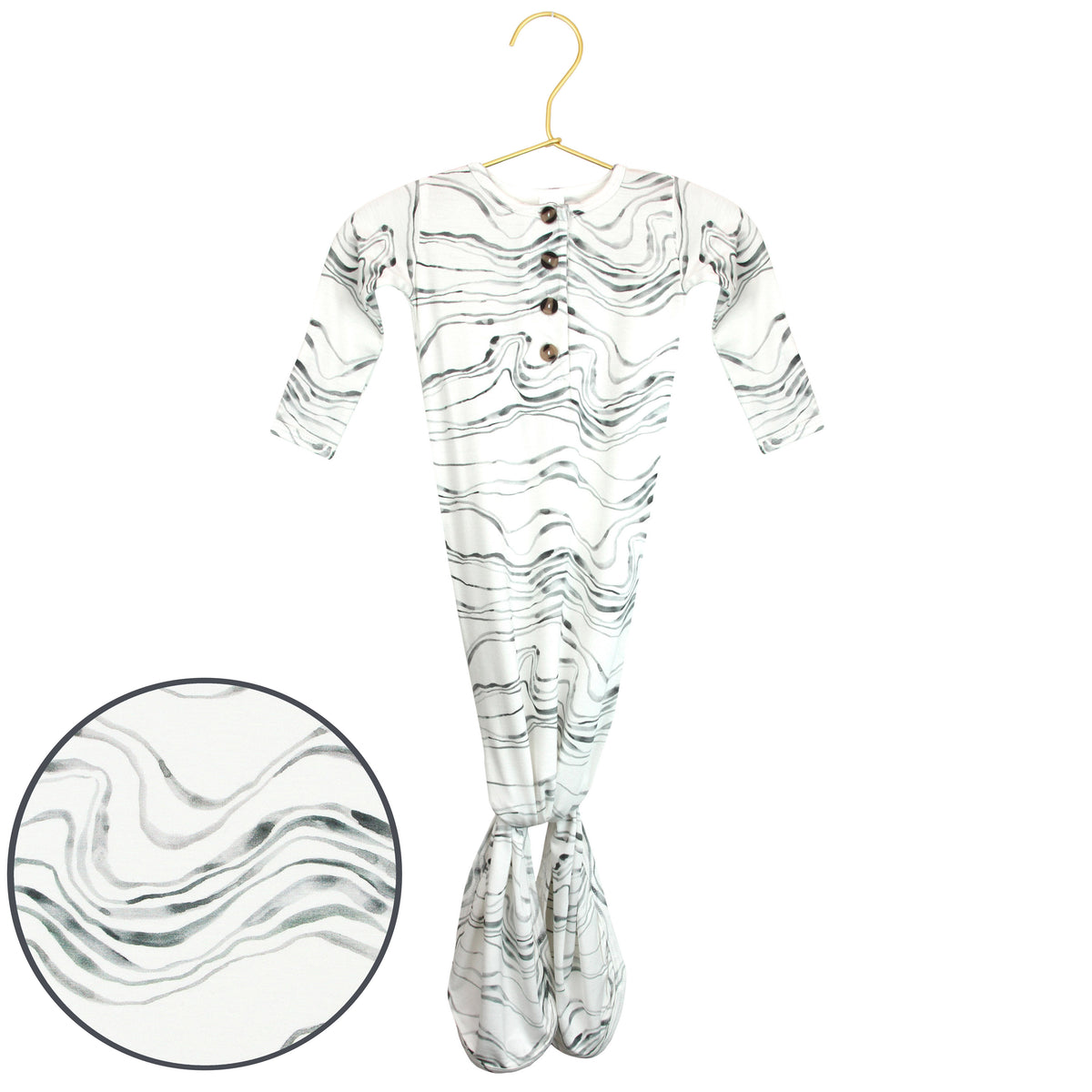August Knotted Gown