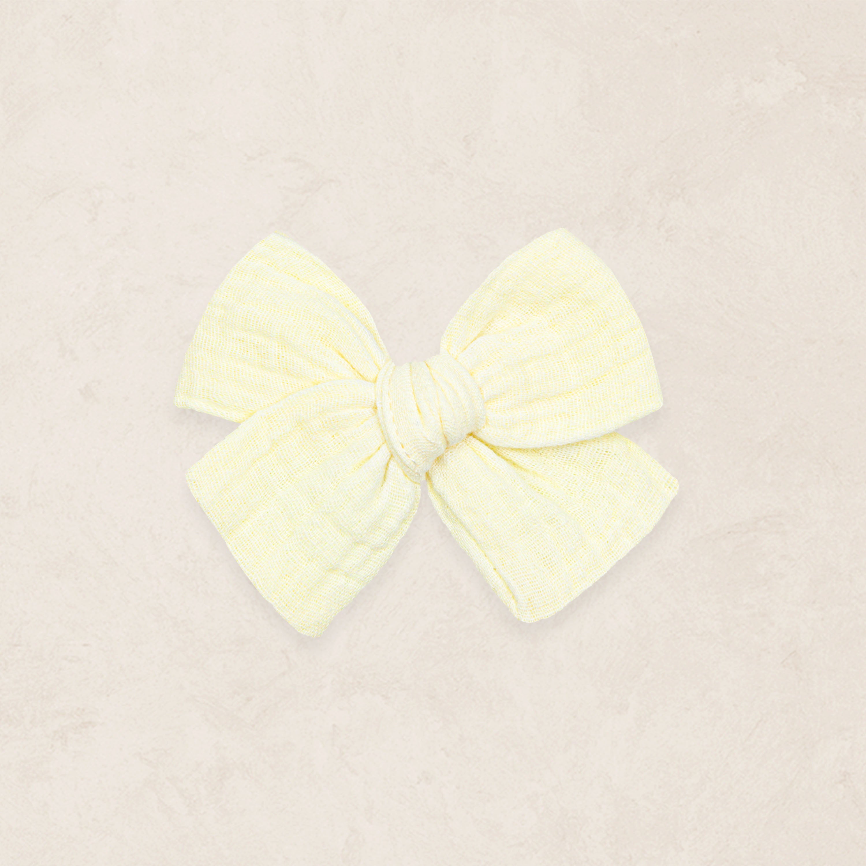Adventure Bow - Buttercream Clip