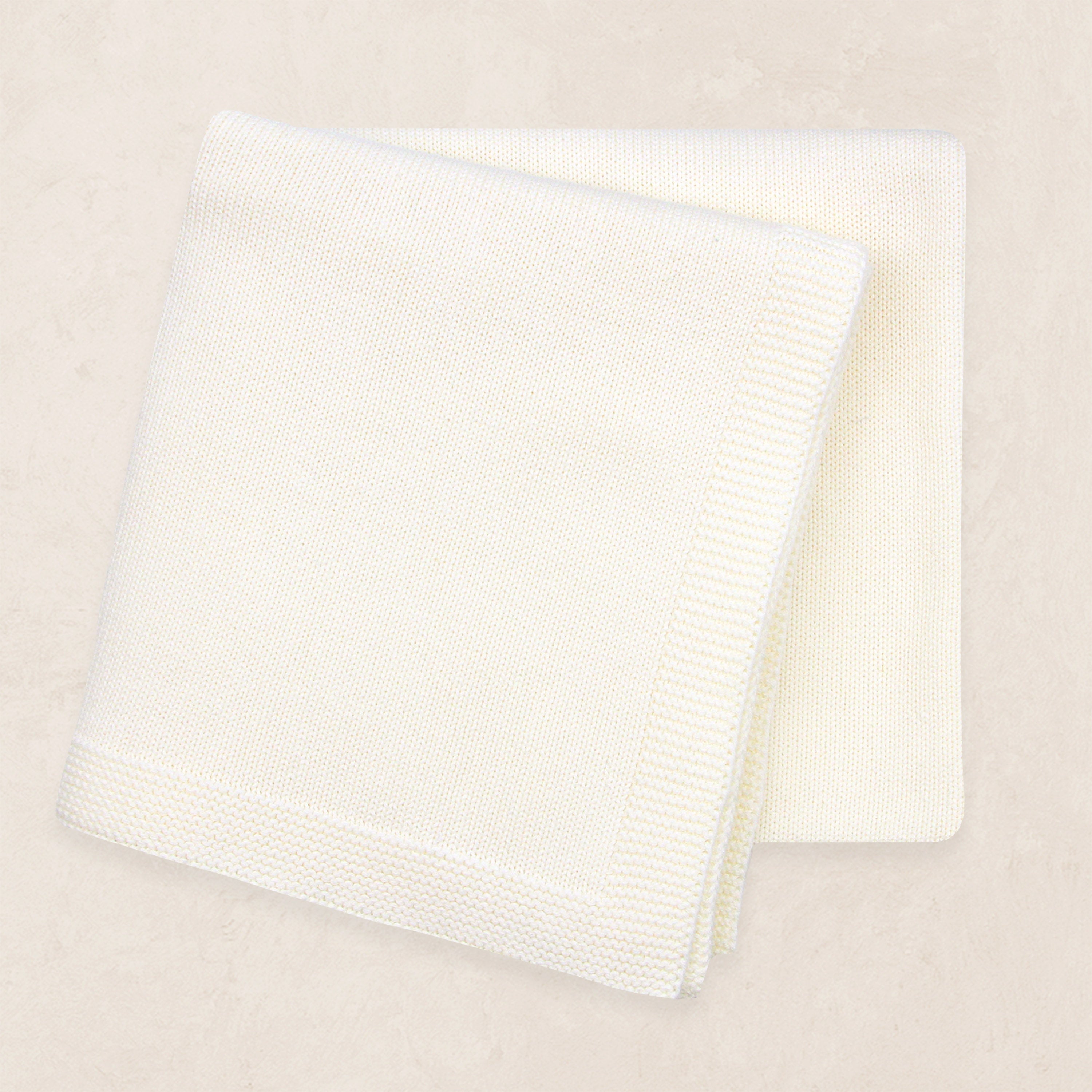 Knit Blanket - Ivory