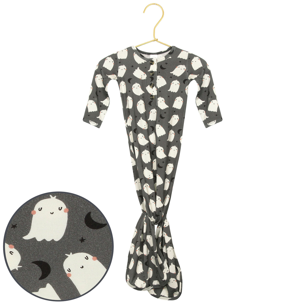 Happy Ghost Knotted Gown