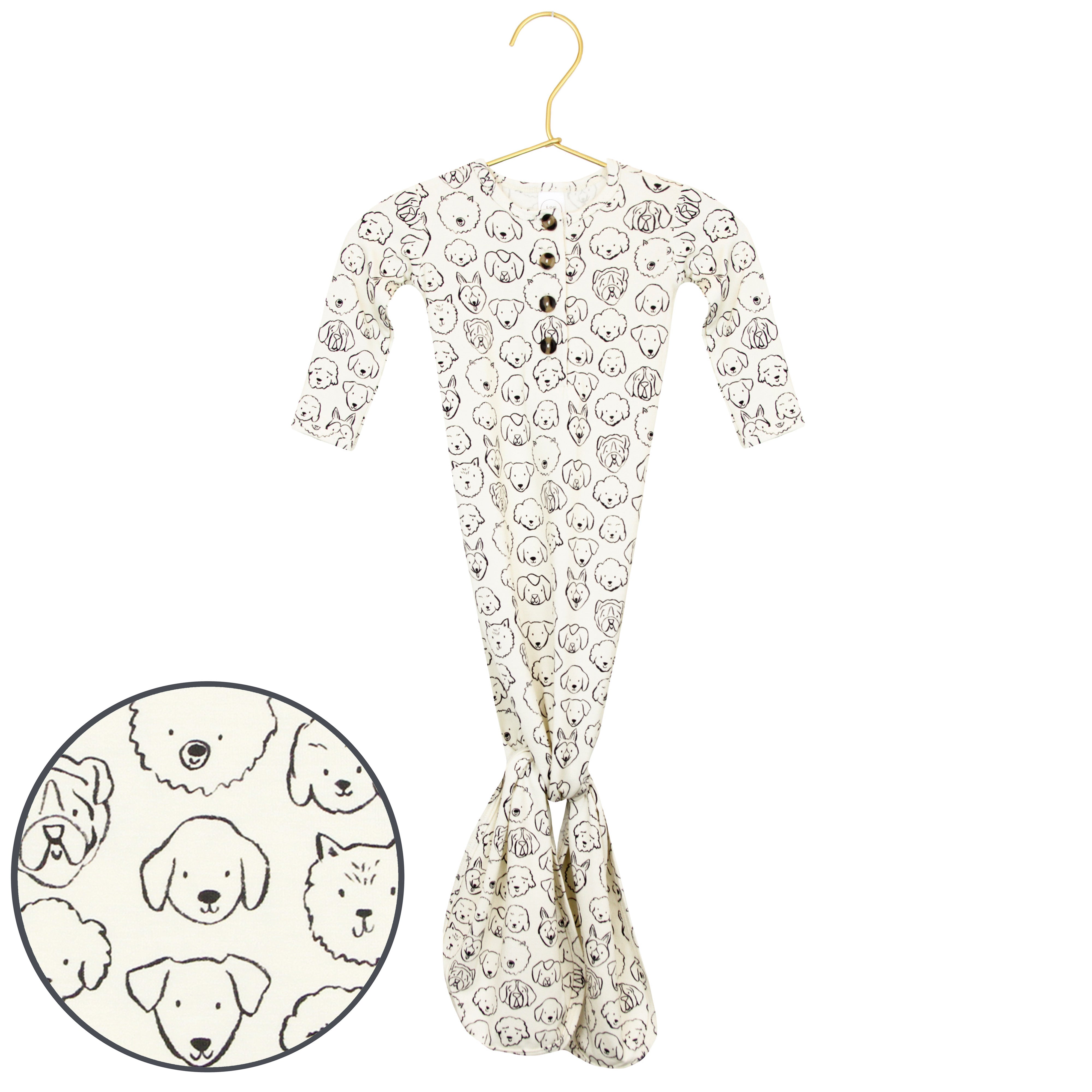 Dane Knotted Gown
