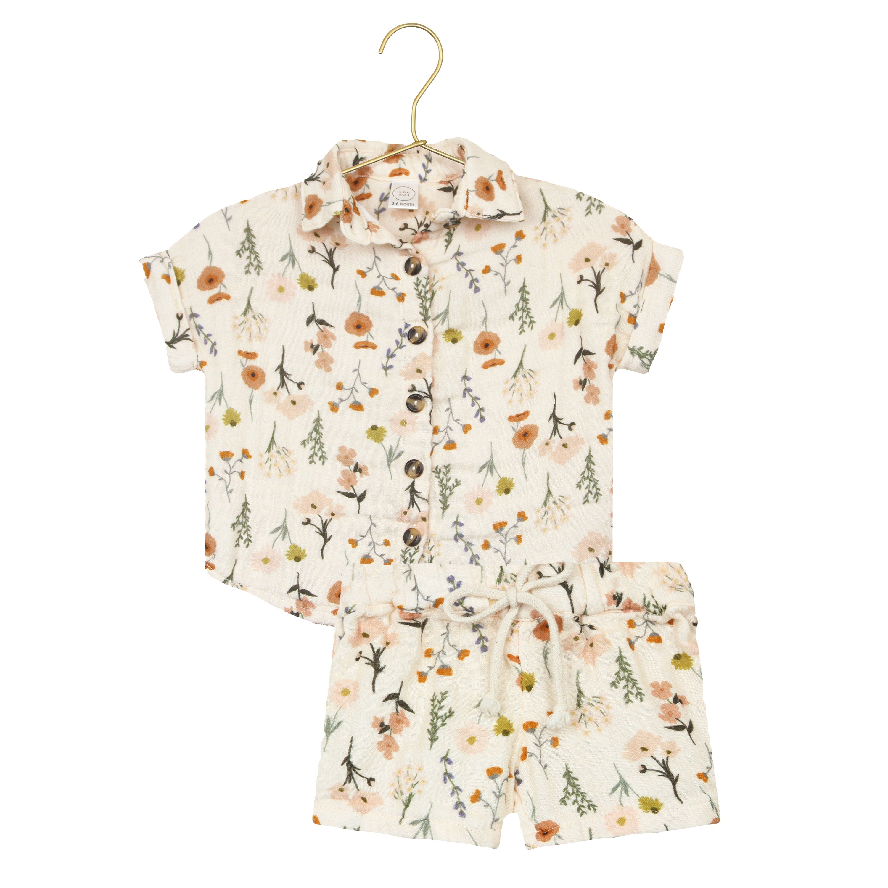 Cloud Muslin™ Shirt + Short Set - Rachel