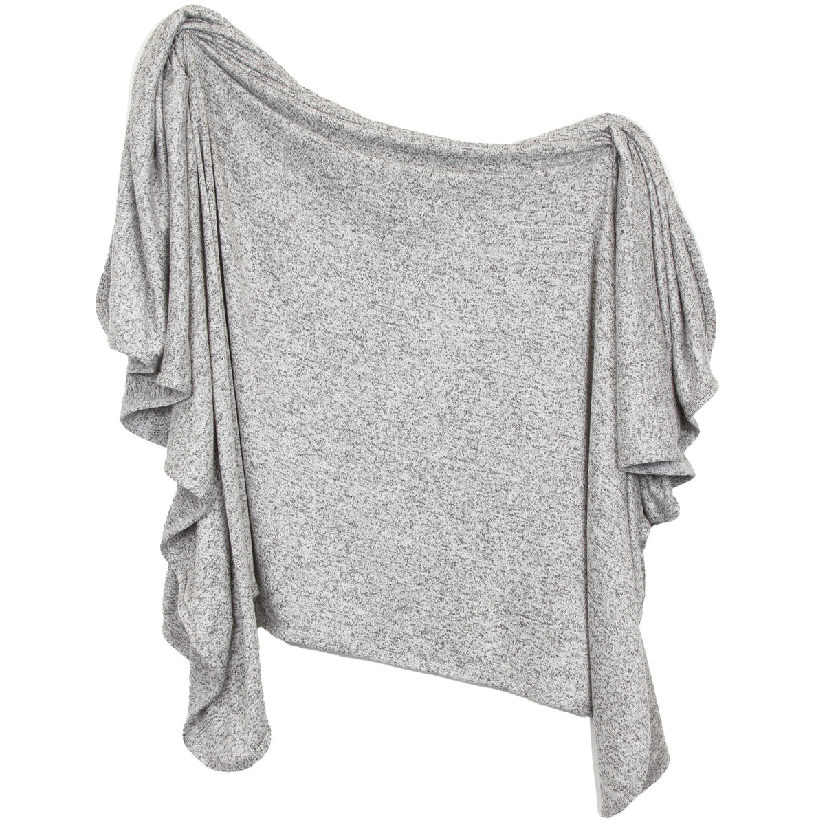 Sam Plush Knit Swaddle Blanket