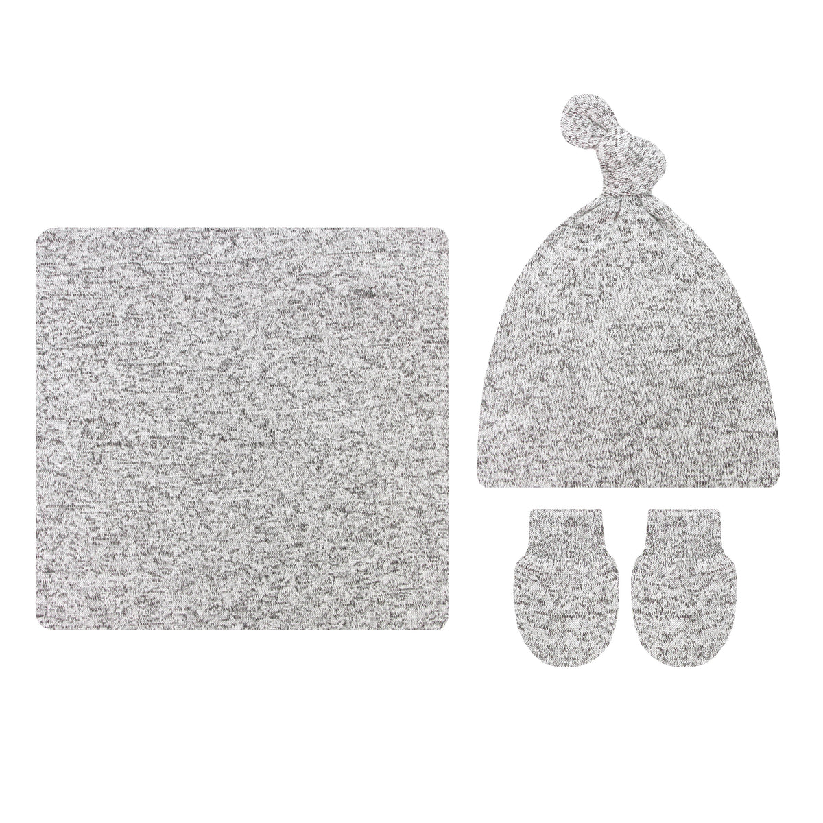 Sam Plush Knit Newborn Hat Bundle