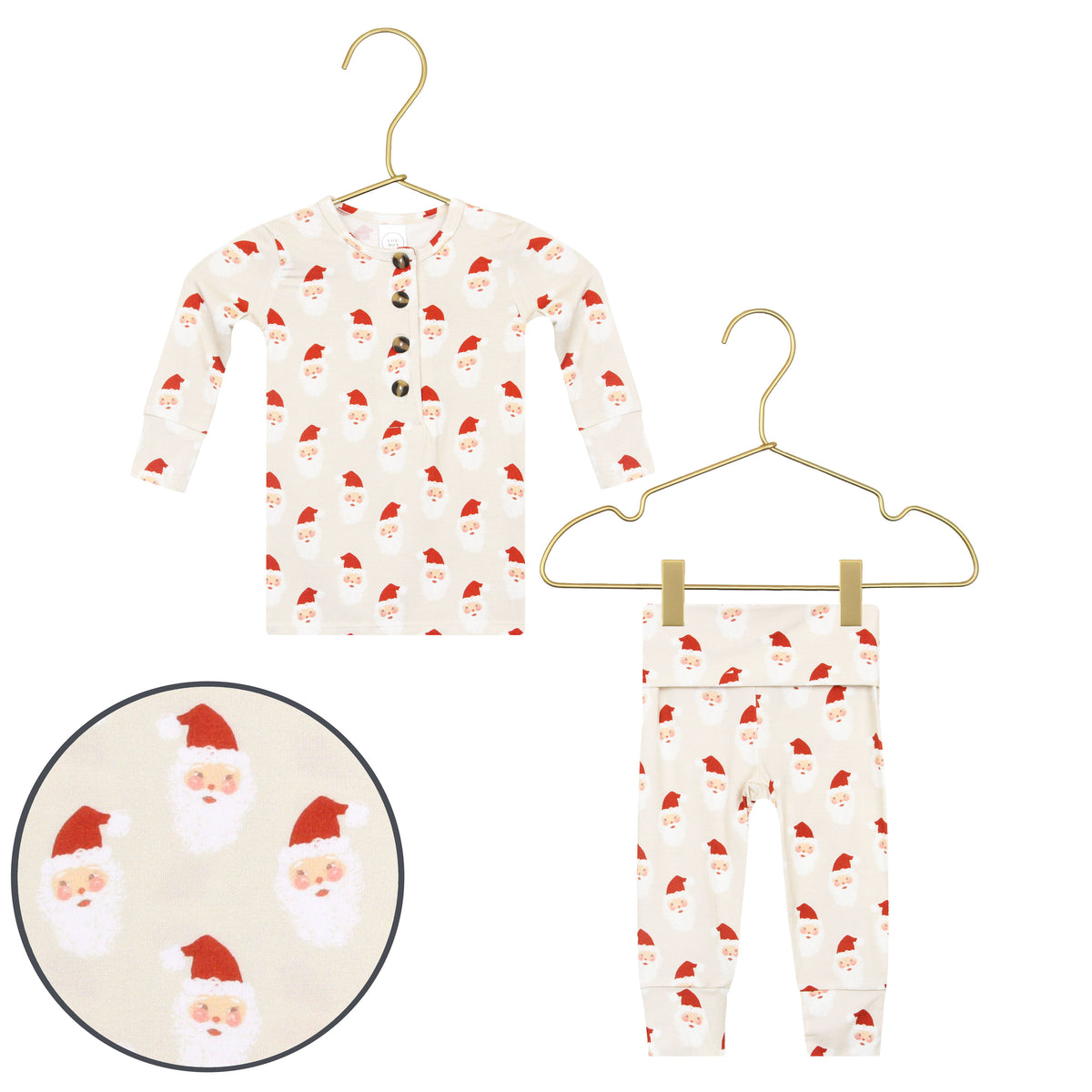 Santa Baby Top + Bottoms