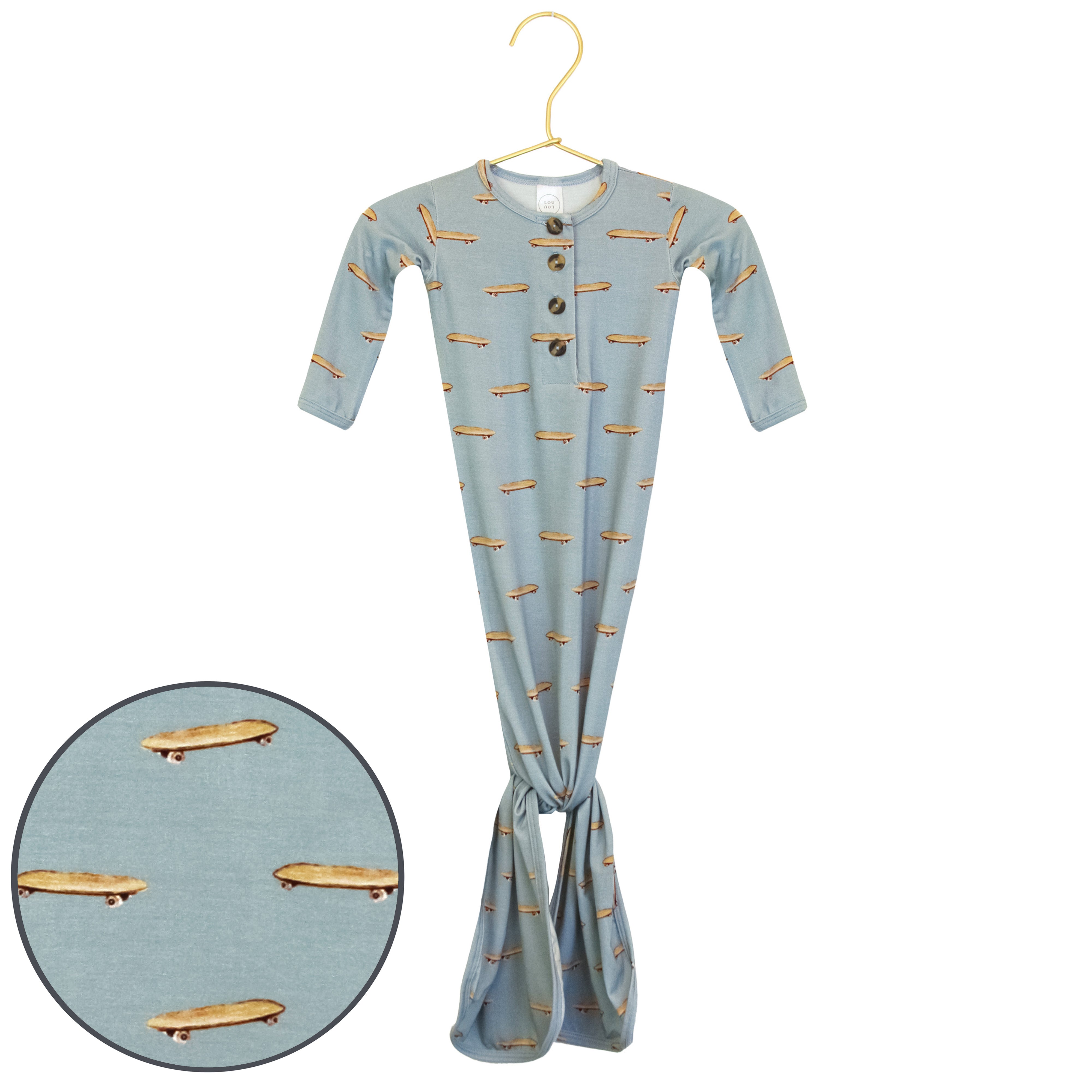 Van Knotted Gown