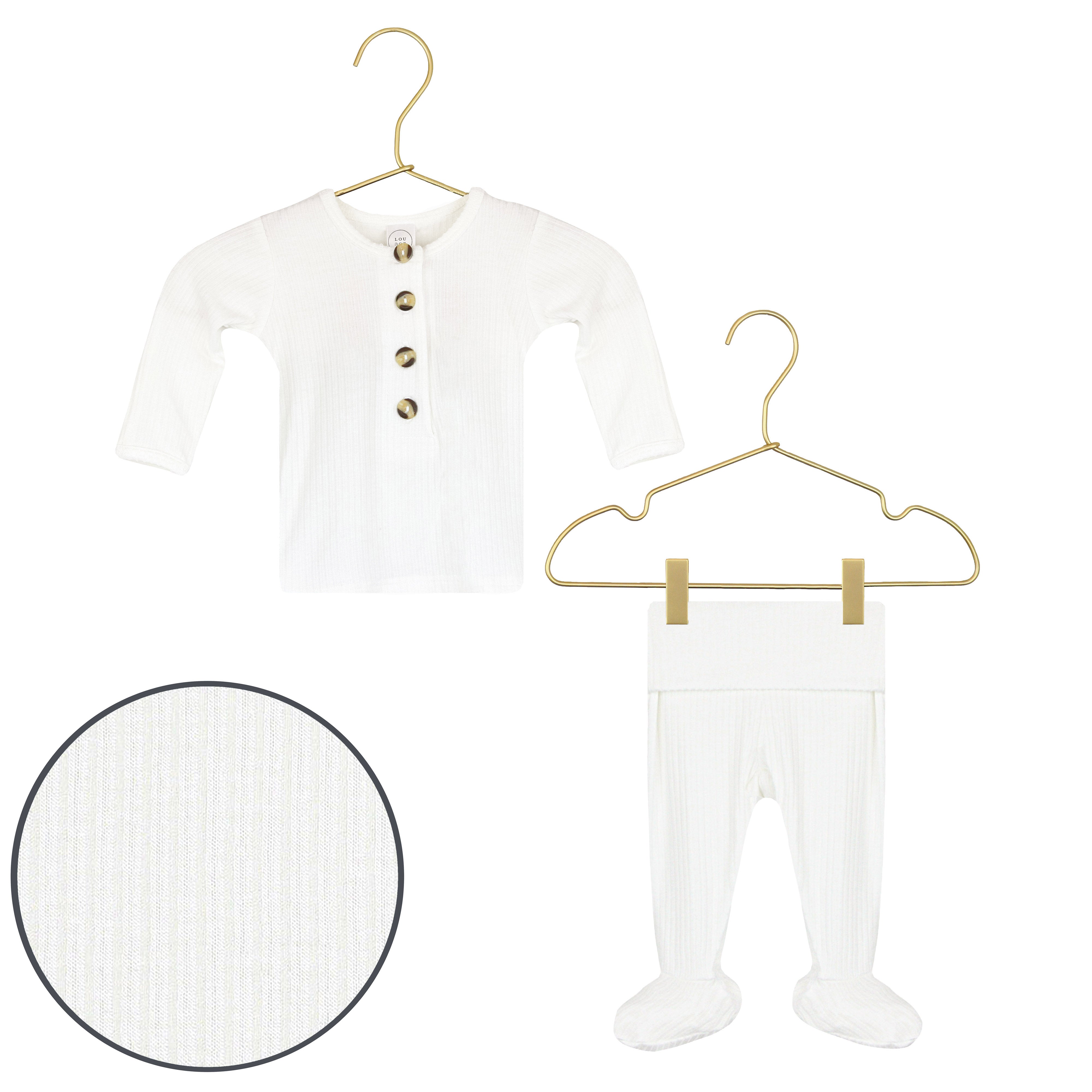 Wren Ribbed Top + Bottoms
