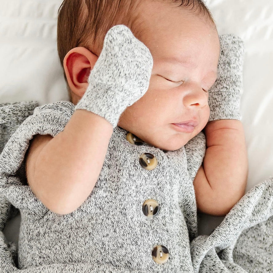 Sam Plush Knit No Scratch Mittens