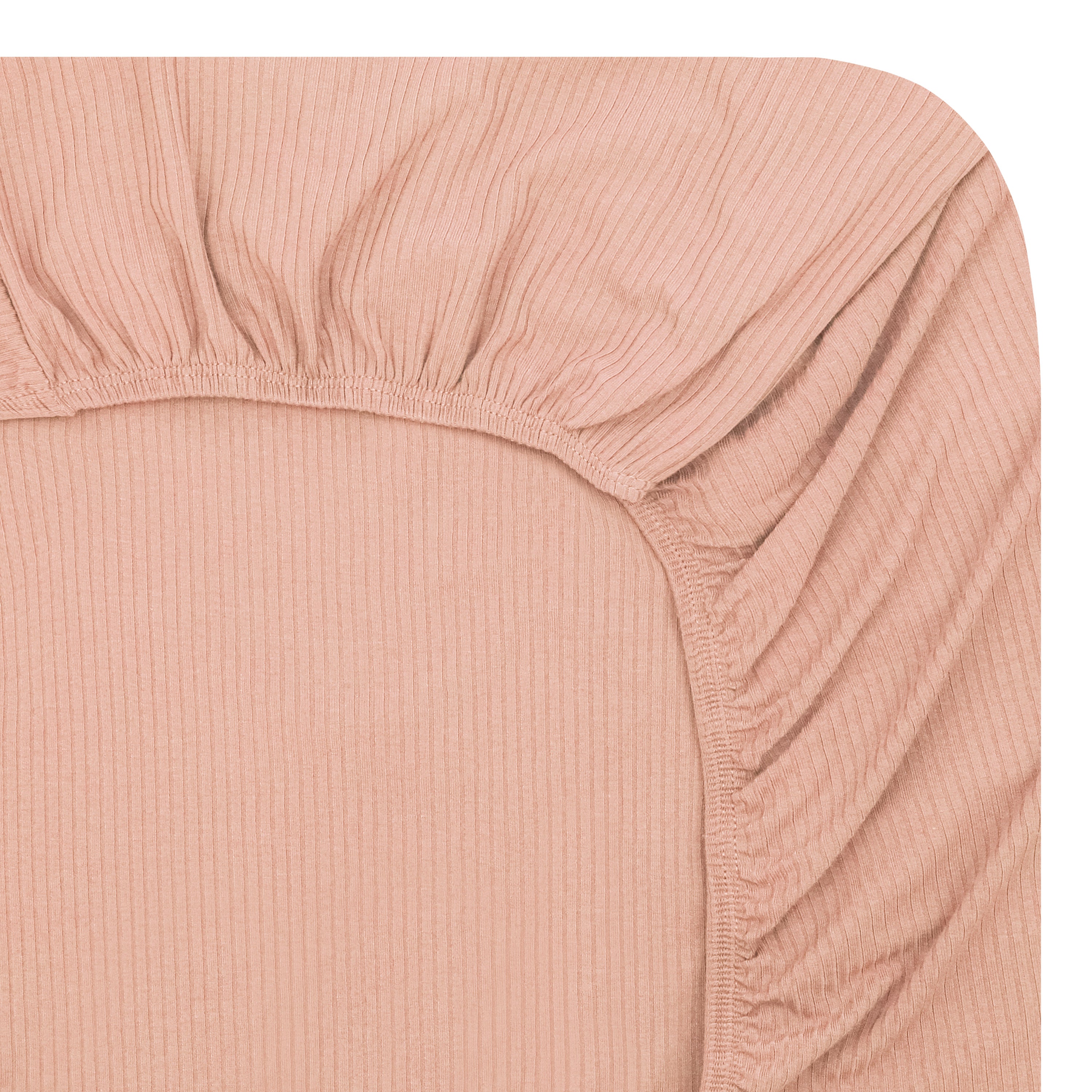 Audrey Ribbed Crib Sheet + Changing Pad Cover Pack