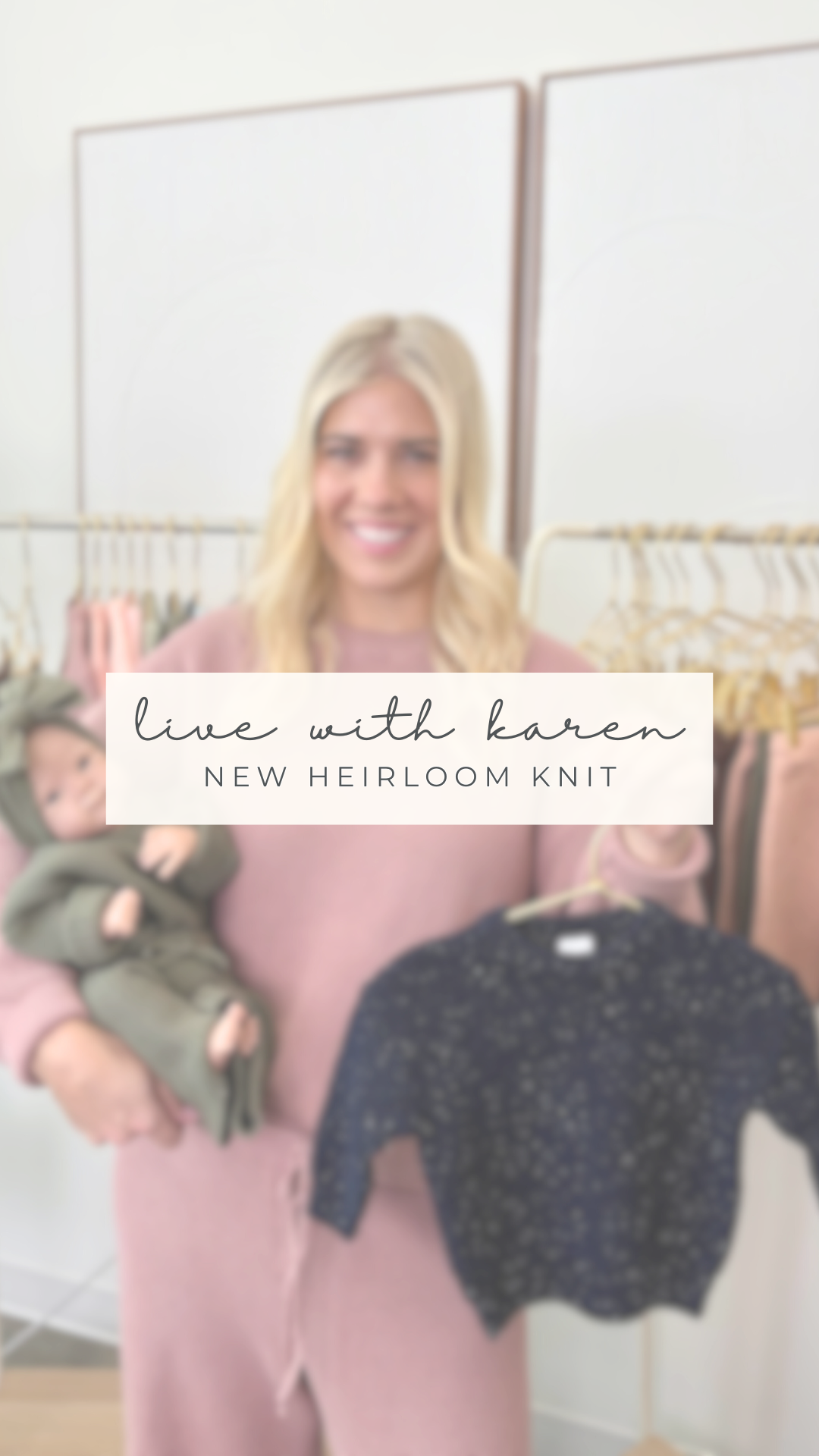 New Heirloom Knit Items!