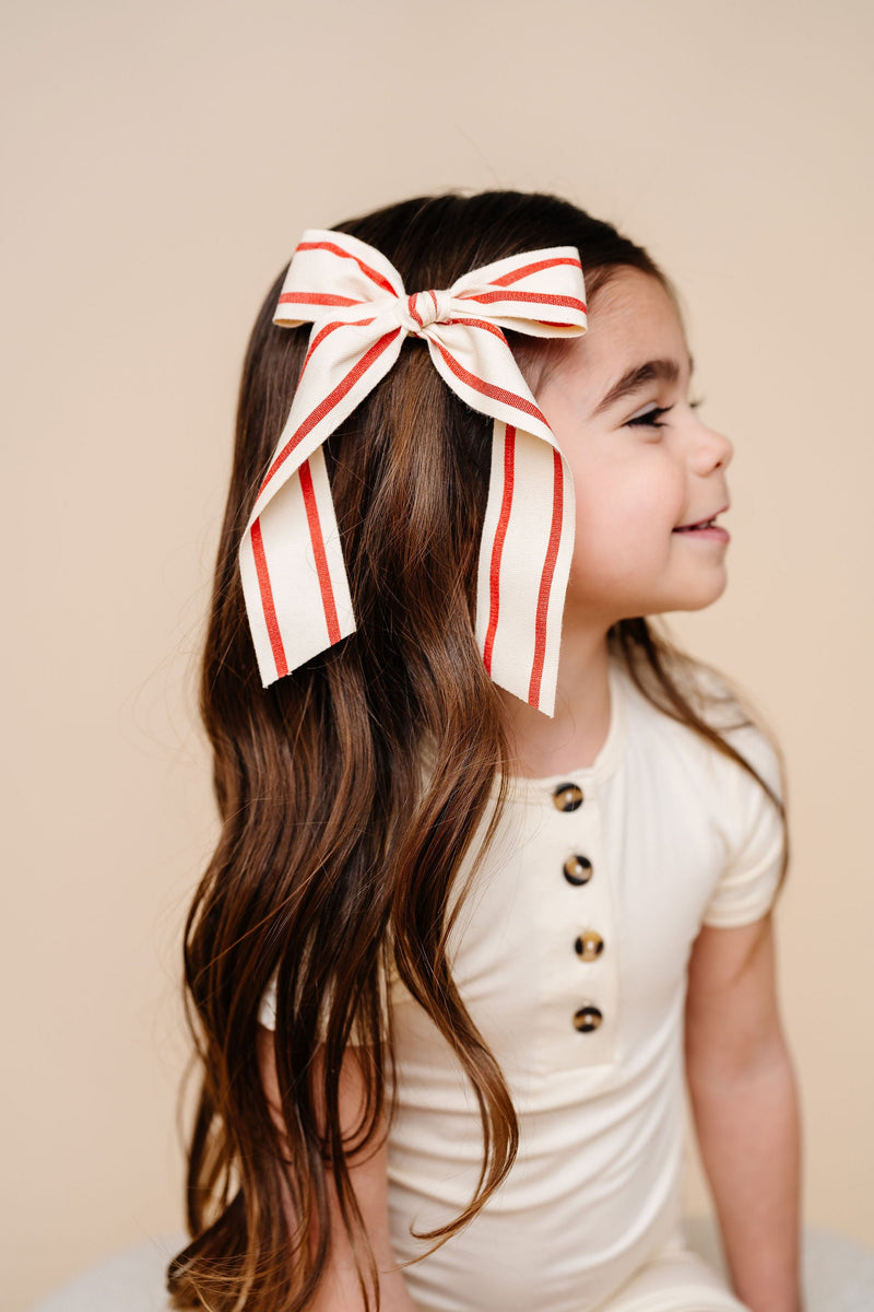 Ribbon Bow Clips