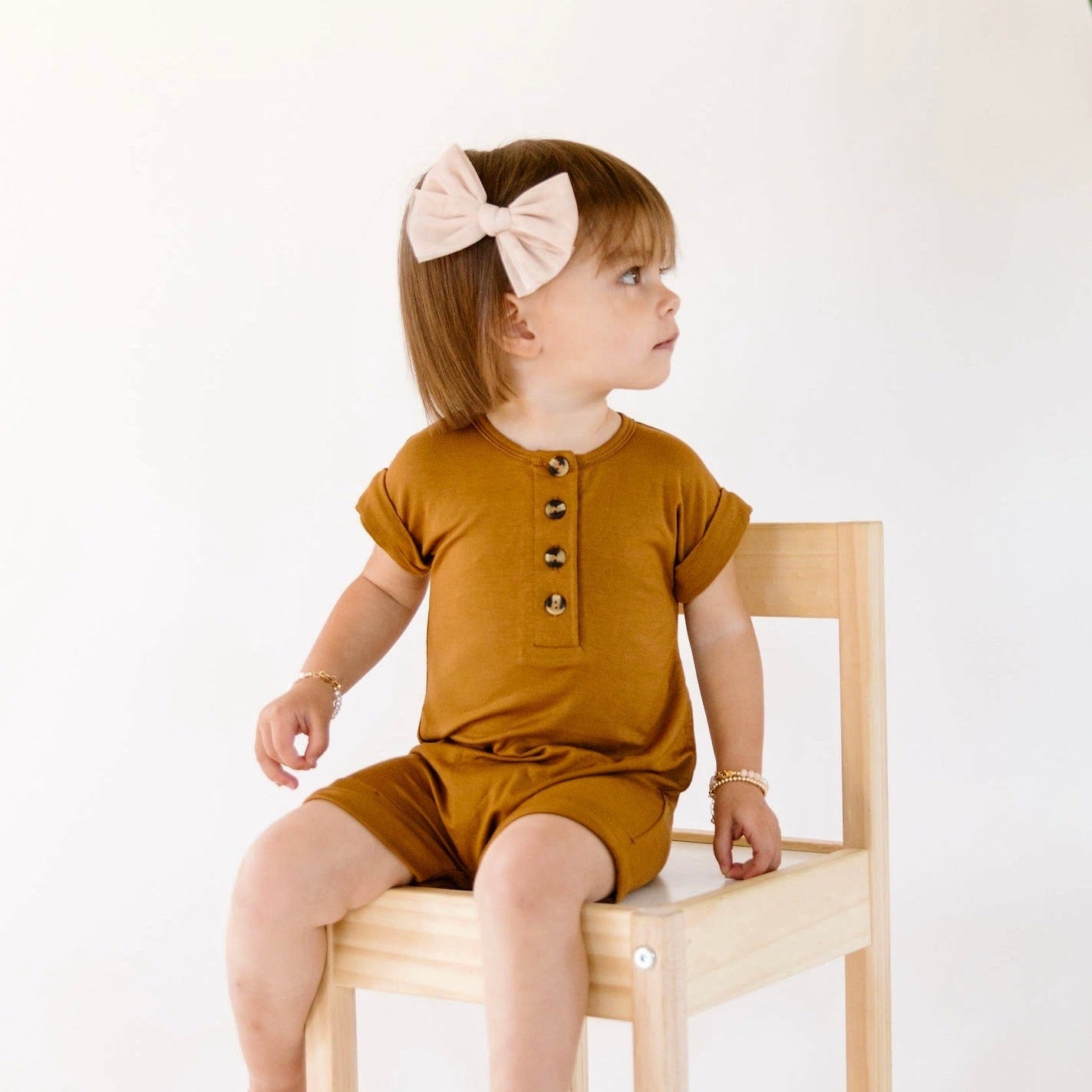 Tulle Bow - Sand