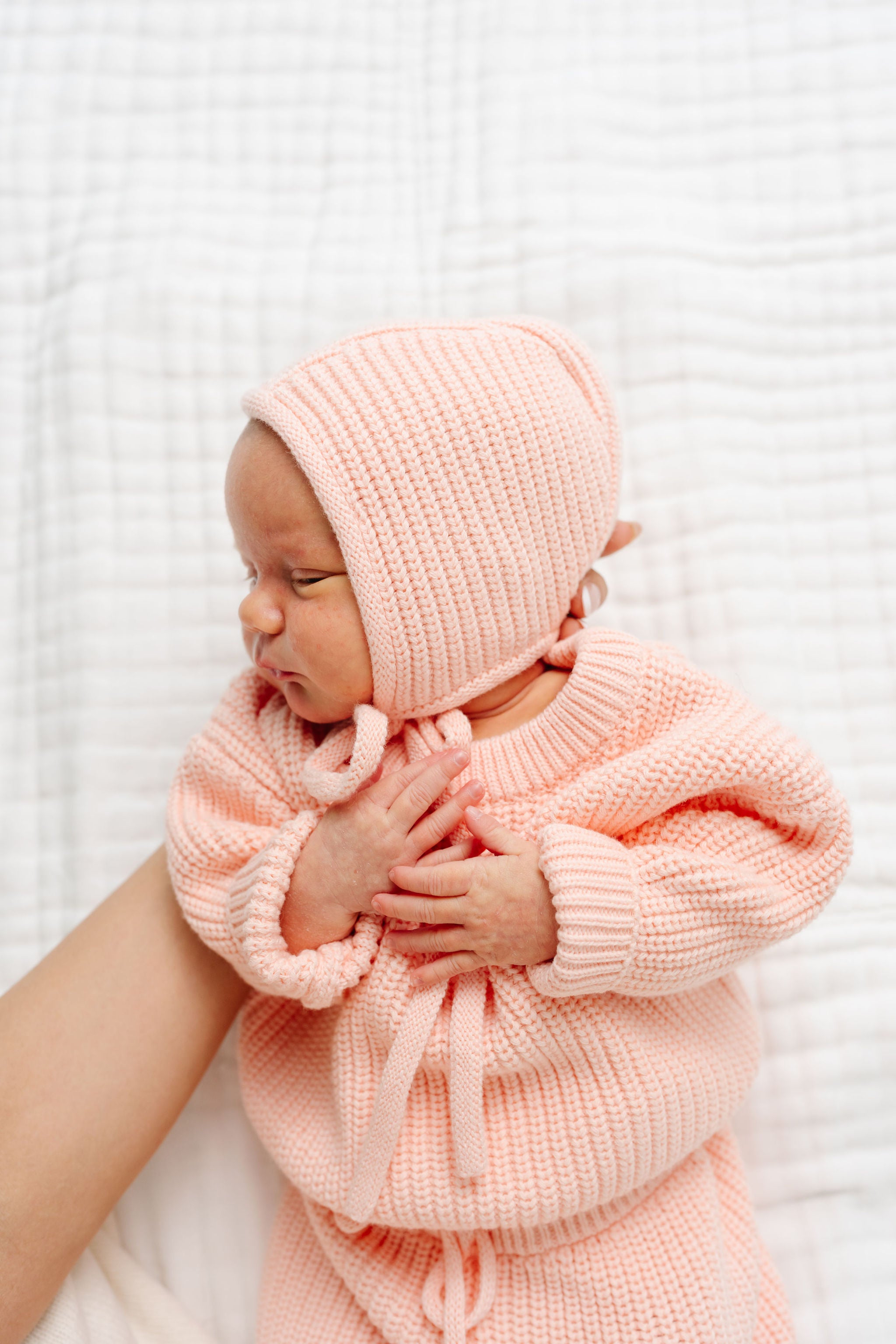 Knit Bonnet Bundle - Ballet