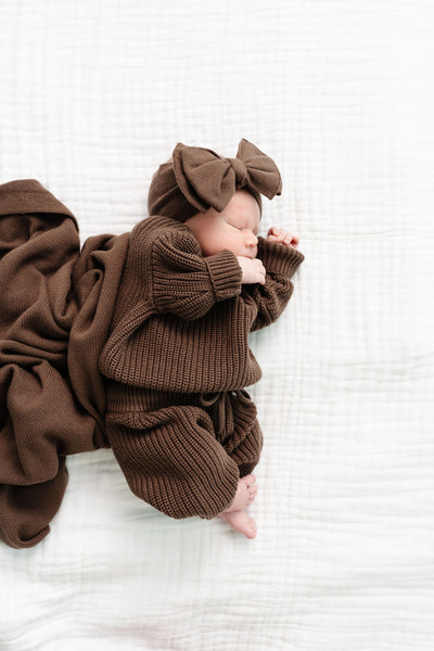 Knit Headband Bundle - Cocoa