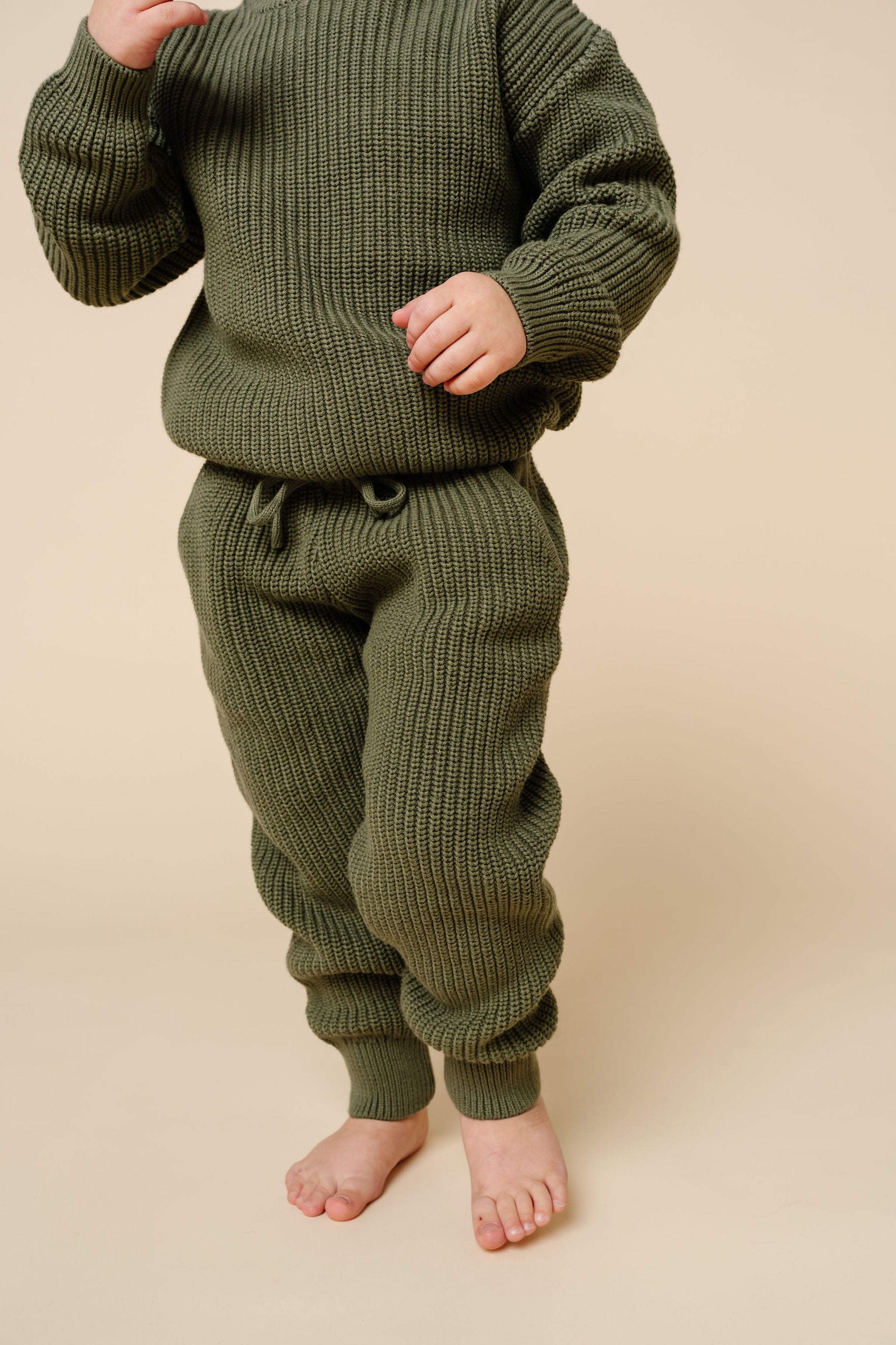 Knit Jogger Pant - Olive