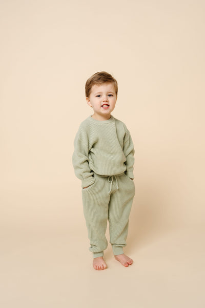 Knit Jogger Pant - Sage