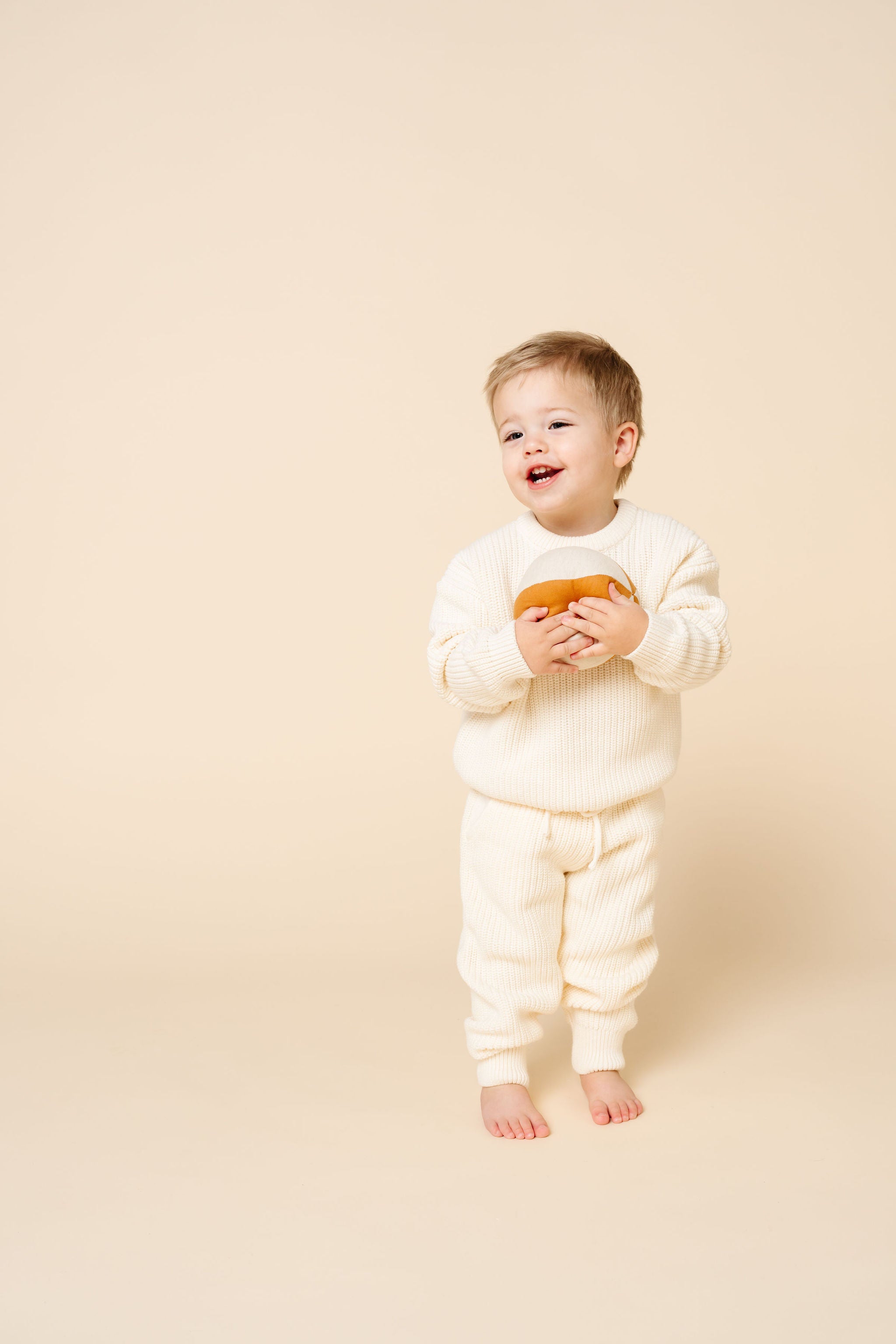 Knit Chunky Sweater - Ivory
