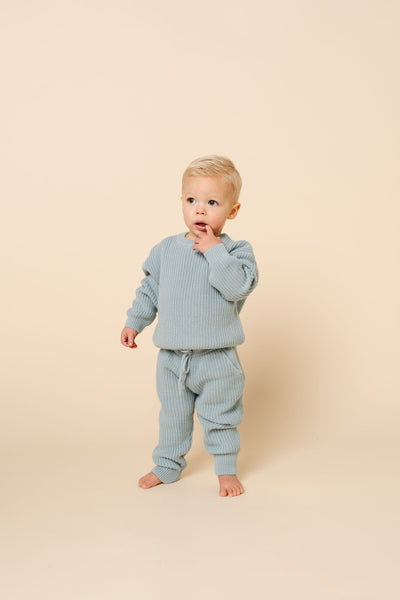 Knit Jogger Pant - Steele