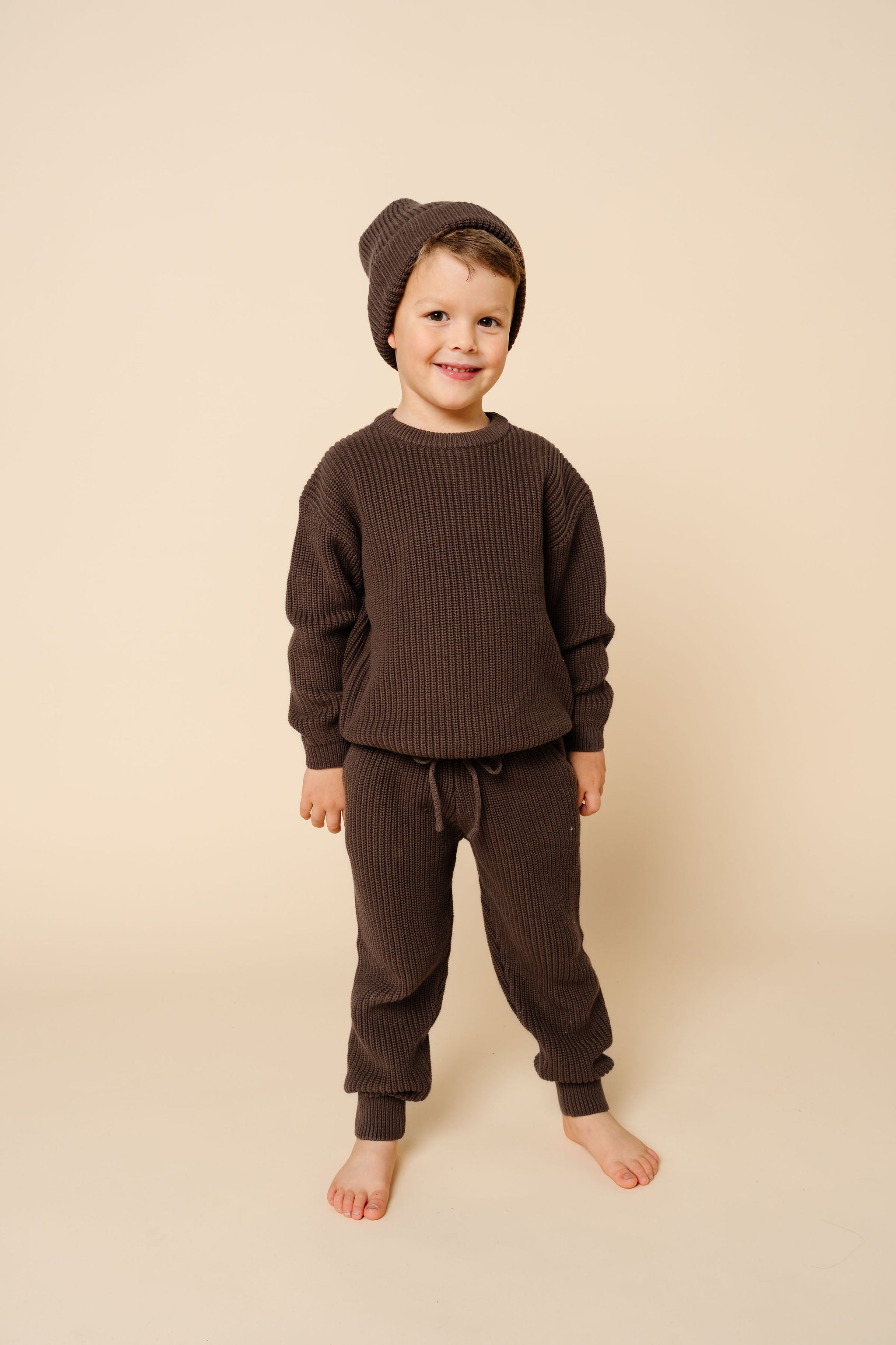 Knit Jogger Pant - Cocoa