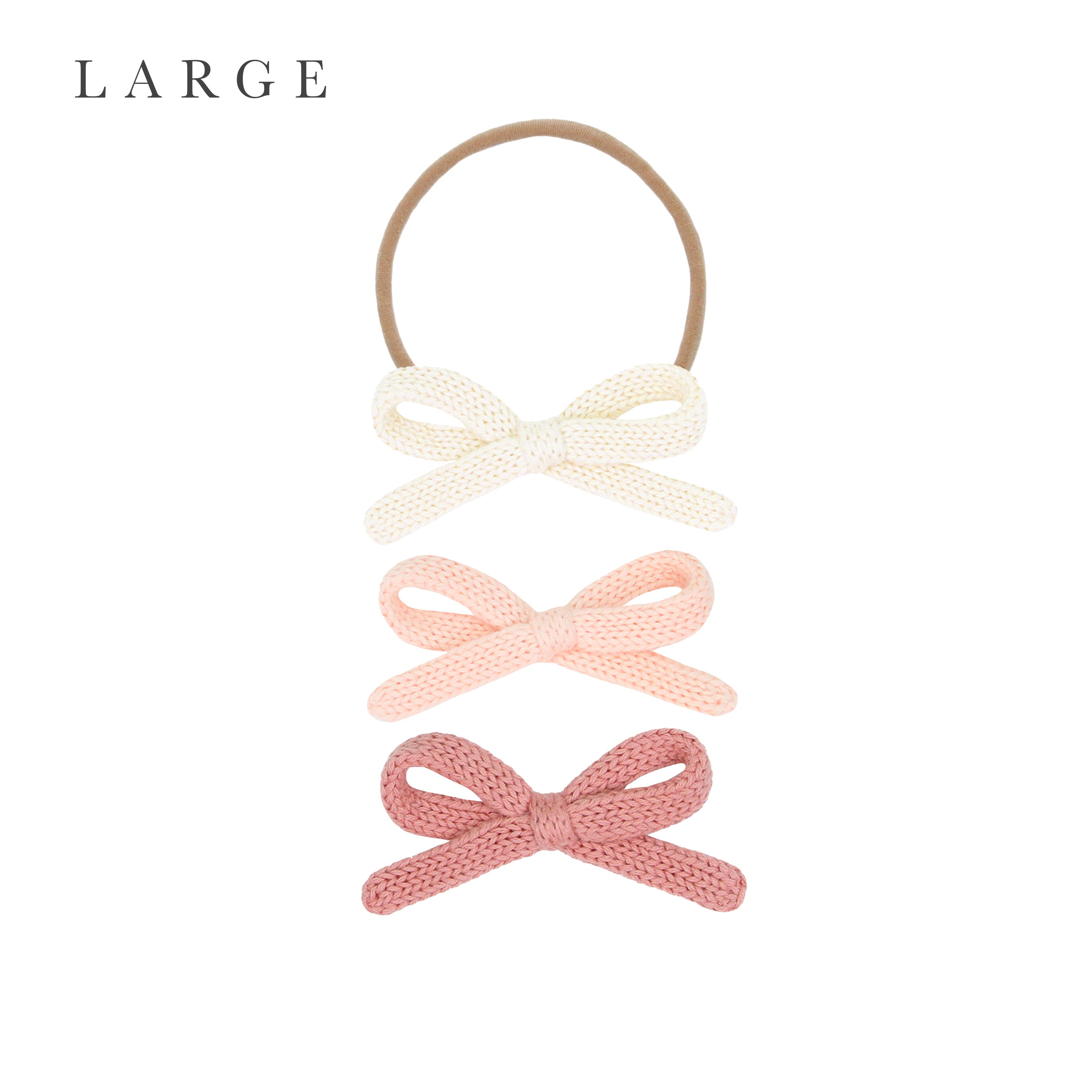 Sweater Bow 3 Pack - Ballet Knit Headband