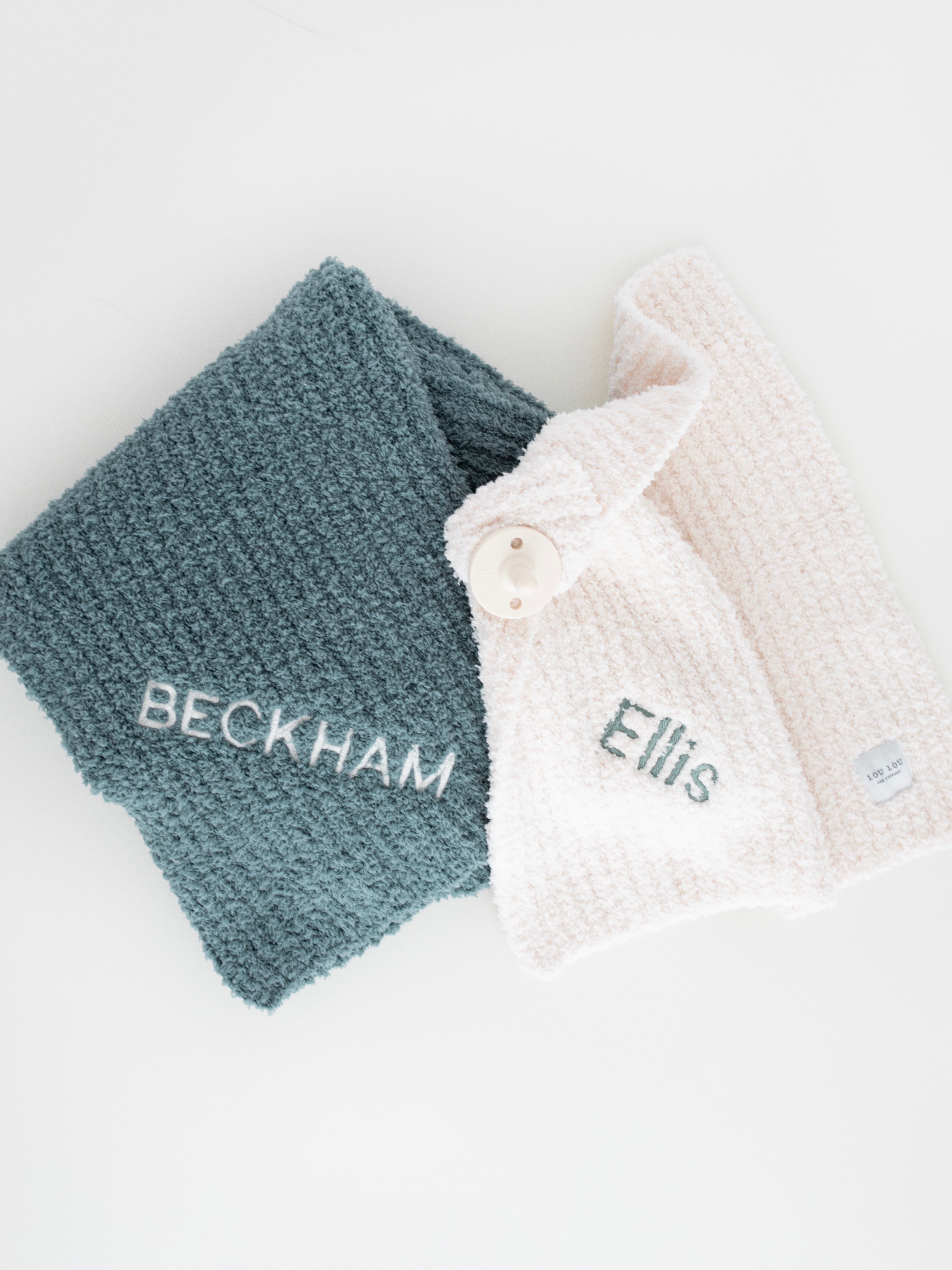 Chenille Blanket - Sky Blue - Small & Large