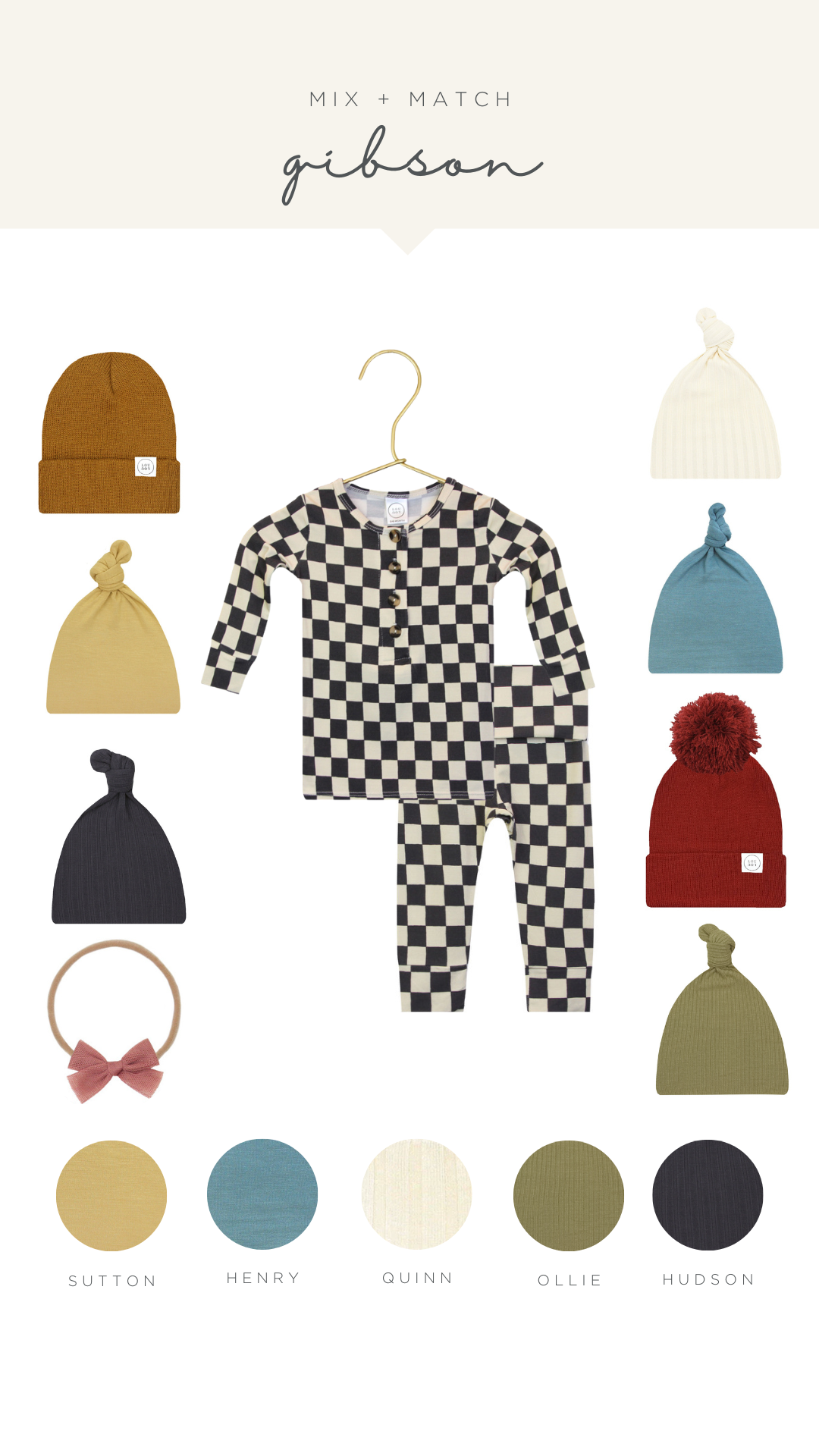 Gibson Newborn Hat Bundle