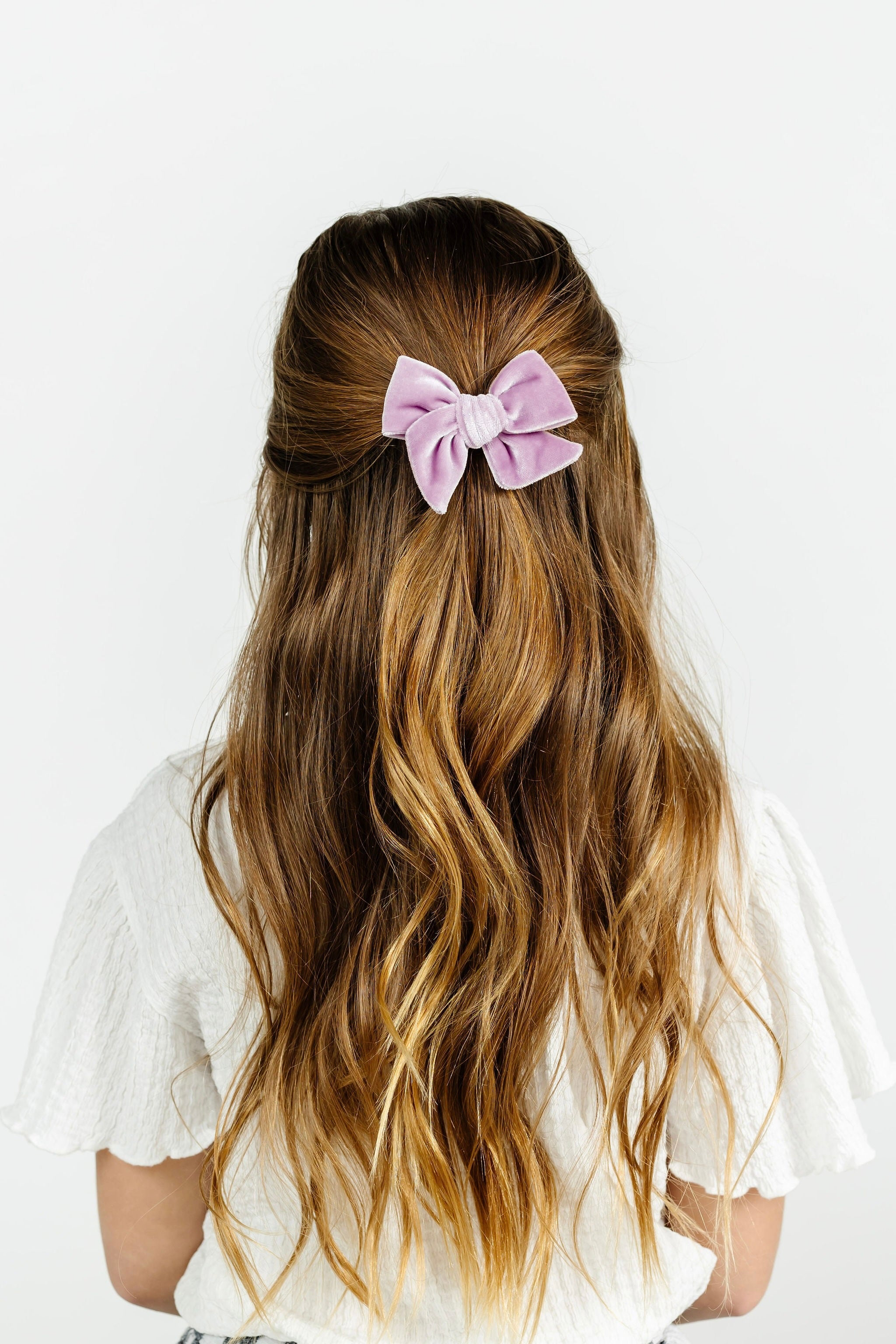 Velvet Bow 3 Pack: Bubblegum Clips