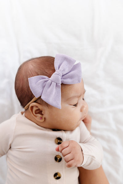 Classic Bow 3 Pack: Lavender