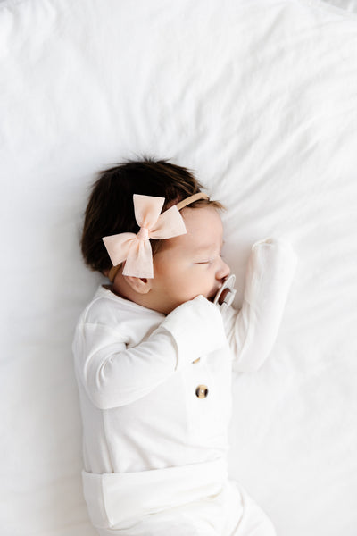 Tulle Bow 3 Pack: Lemon