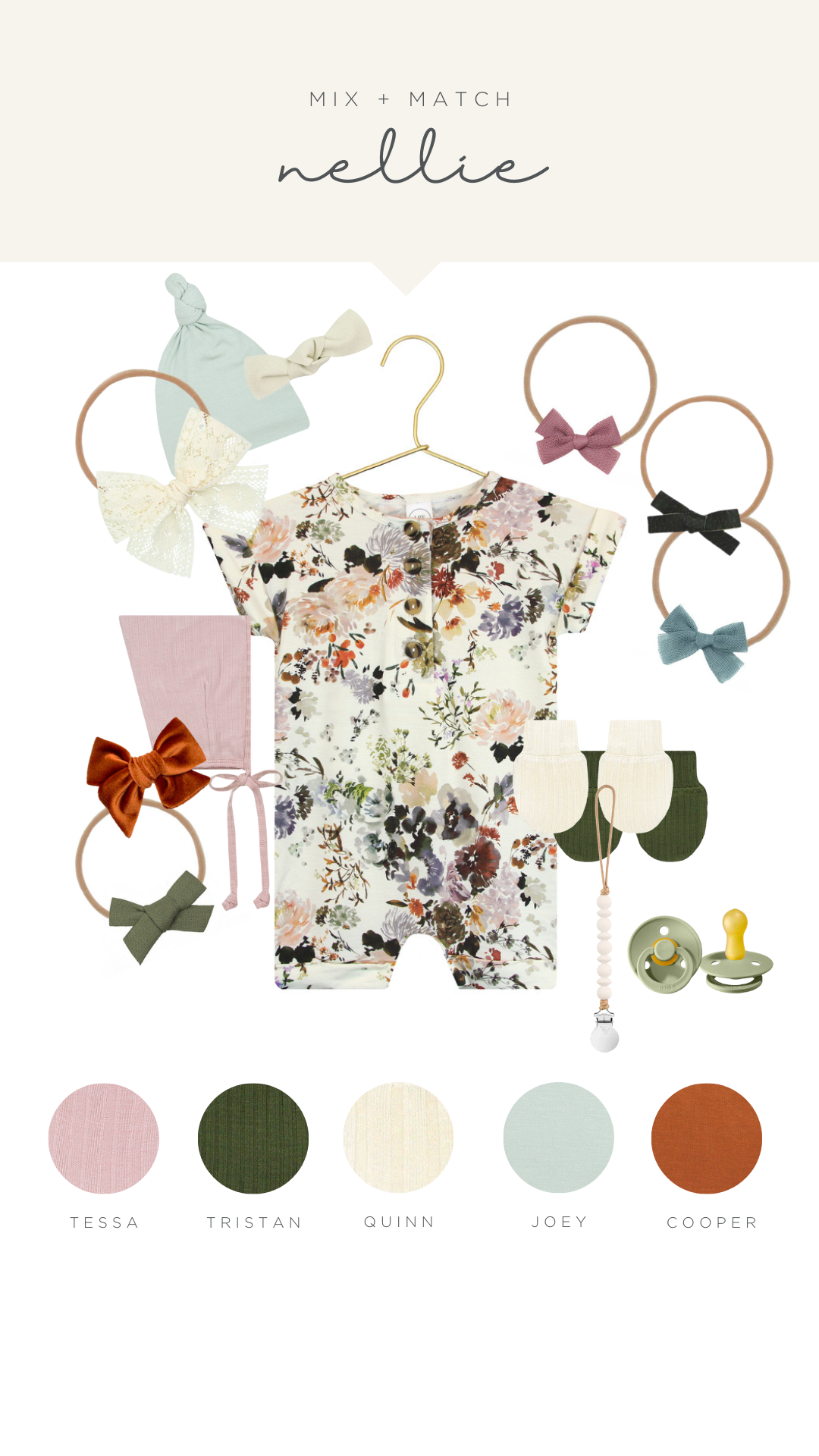 Nellie Shortie Set