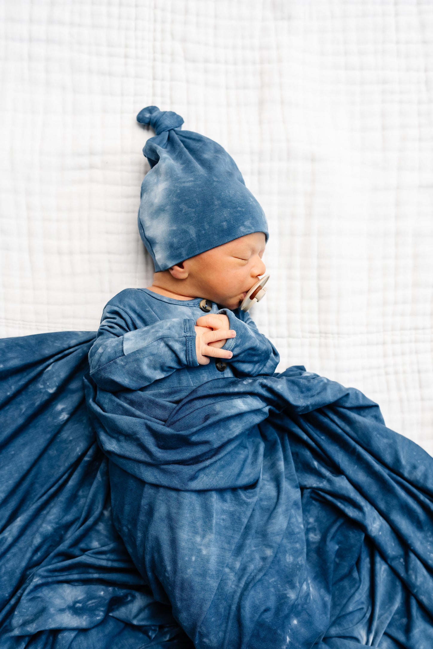 Heath Newborn Hat Bundle (Top + Bottom)